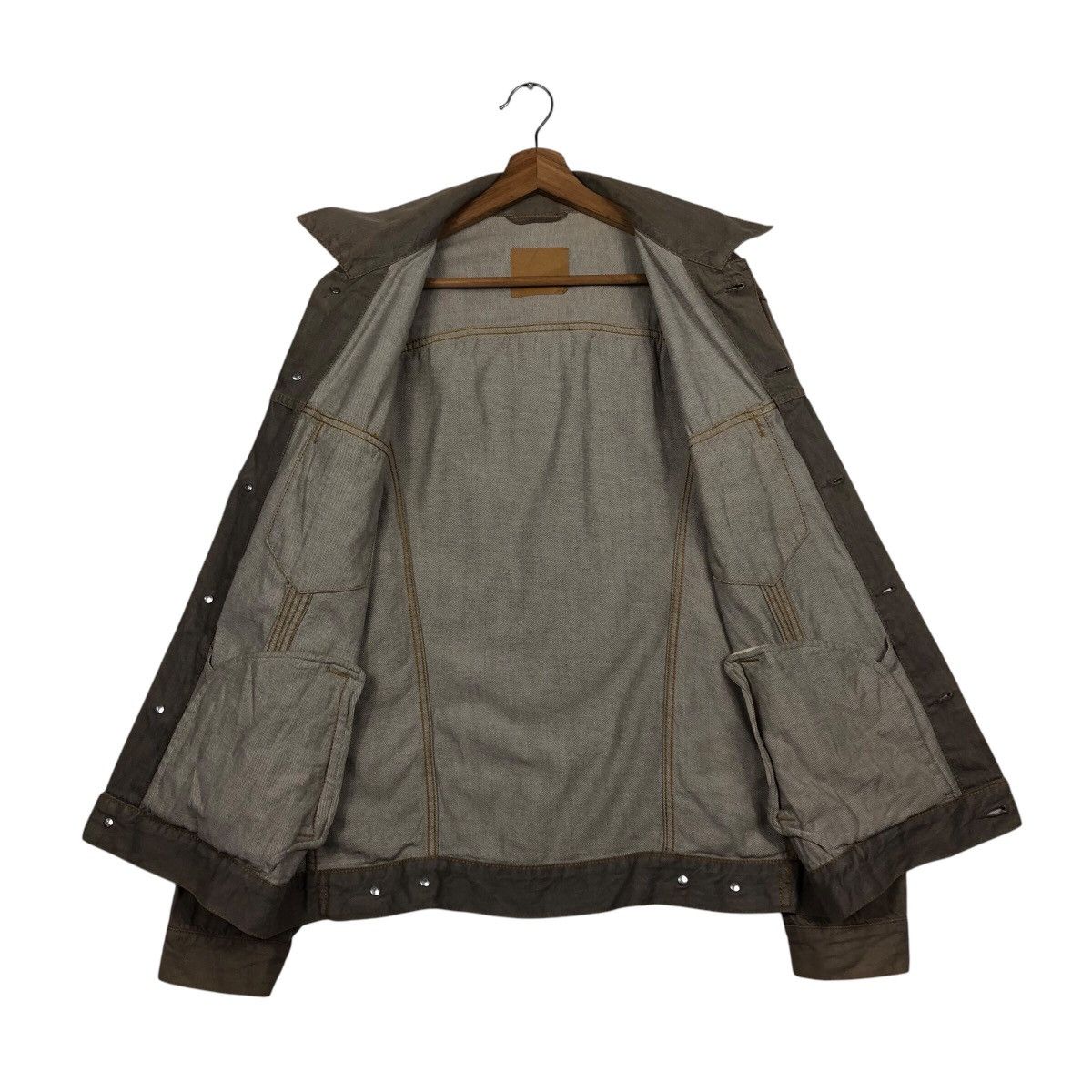 Japanese Brand 📌Vintage Chore Denim Biker Jacket Uniqlo Issey Miyake Size US L / EU 52-54 / 3 - 14 Thumbnail