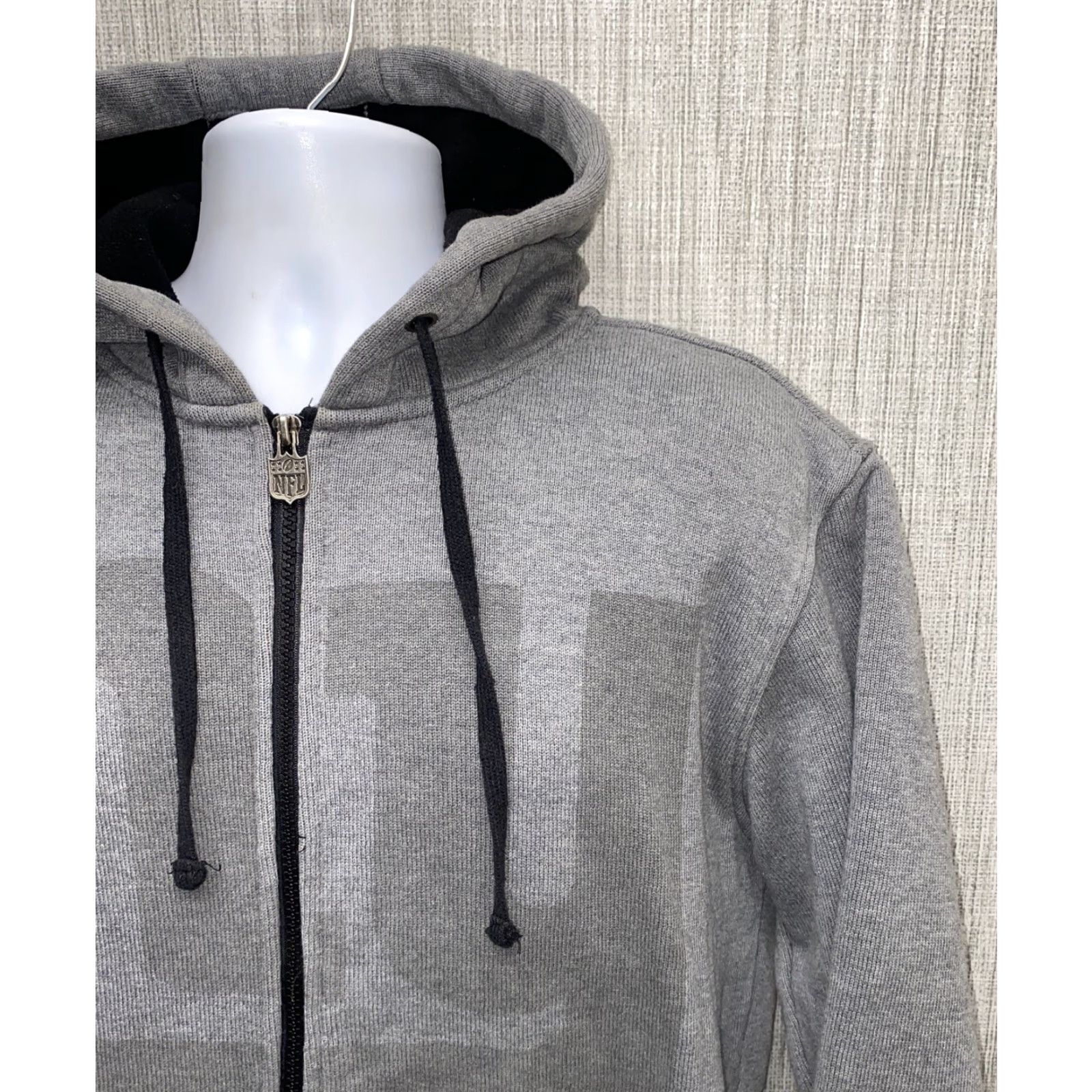 NFL NFL Men's Gray Pro Line Fleece Lined Full Zip Hoodie M NY GIANTS Shirt? Size US M / EU 48-50 / 2 - 2 Thumbnail