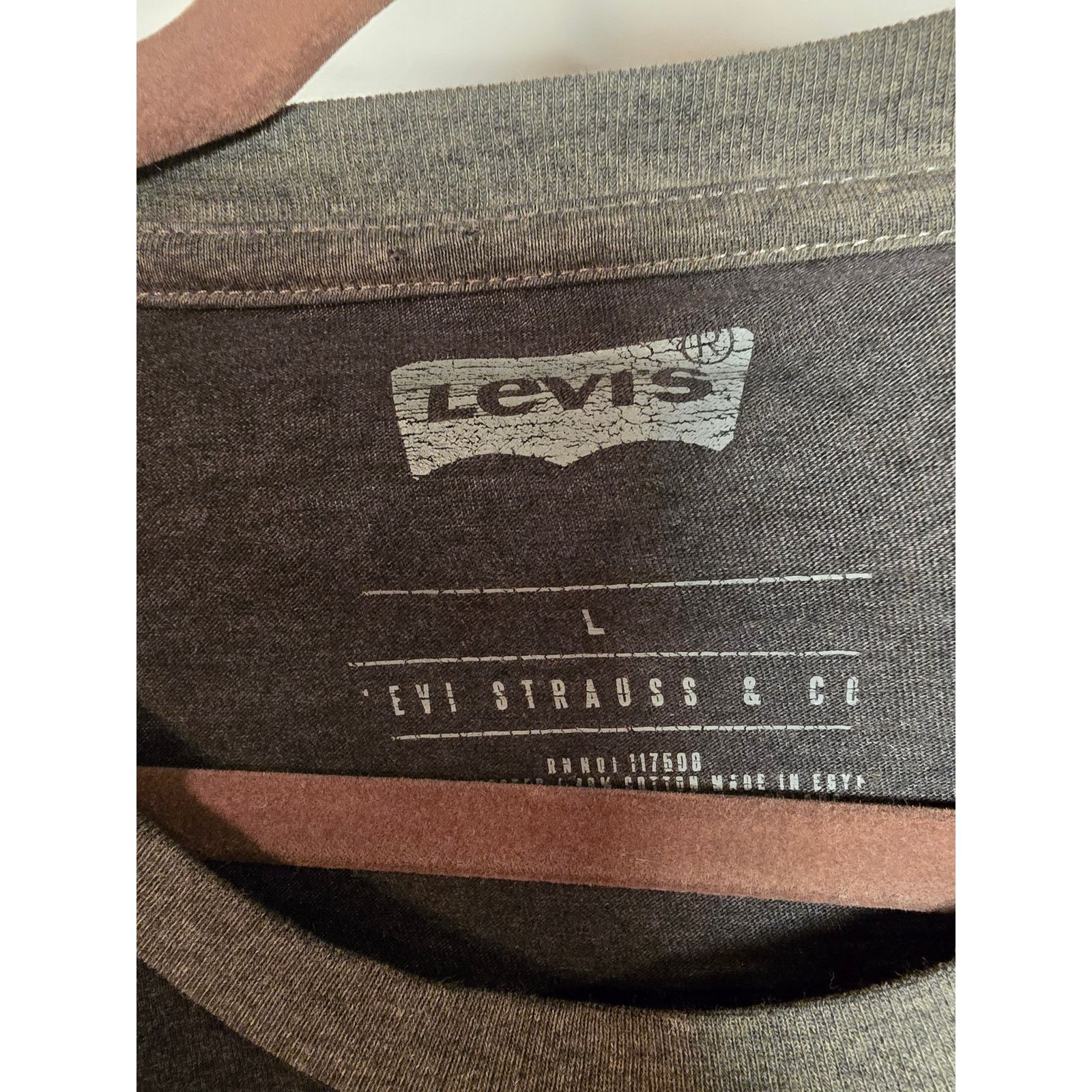 Levi's LONG SLEEVE LEVI STRAUSS MENS SHIRT SIZE LARGE Size US L / EU 52-54 / 3 - 3 Thumbnail