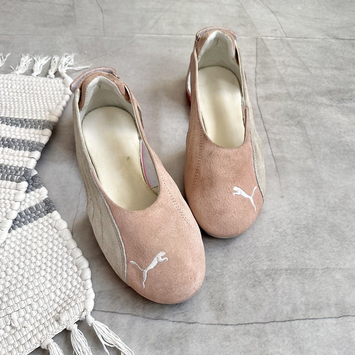 Jil Sander × Puma Cute Puma Ballet Flats Shoes Vintage Sneakers Speedcat Vibe Size US 9 / IT 39 - 4 Thumbnail