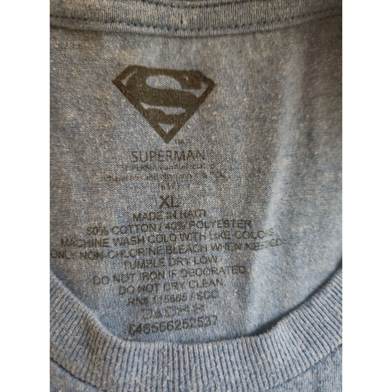 Logo 7 Superman Logo Men’s Blue Short Sleeve T Shirt XL Size US XL / EU 56 / 4 - 2 Thumbnail