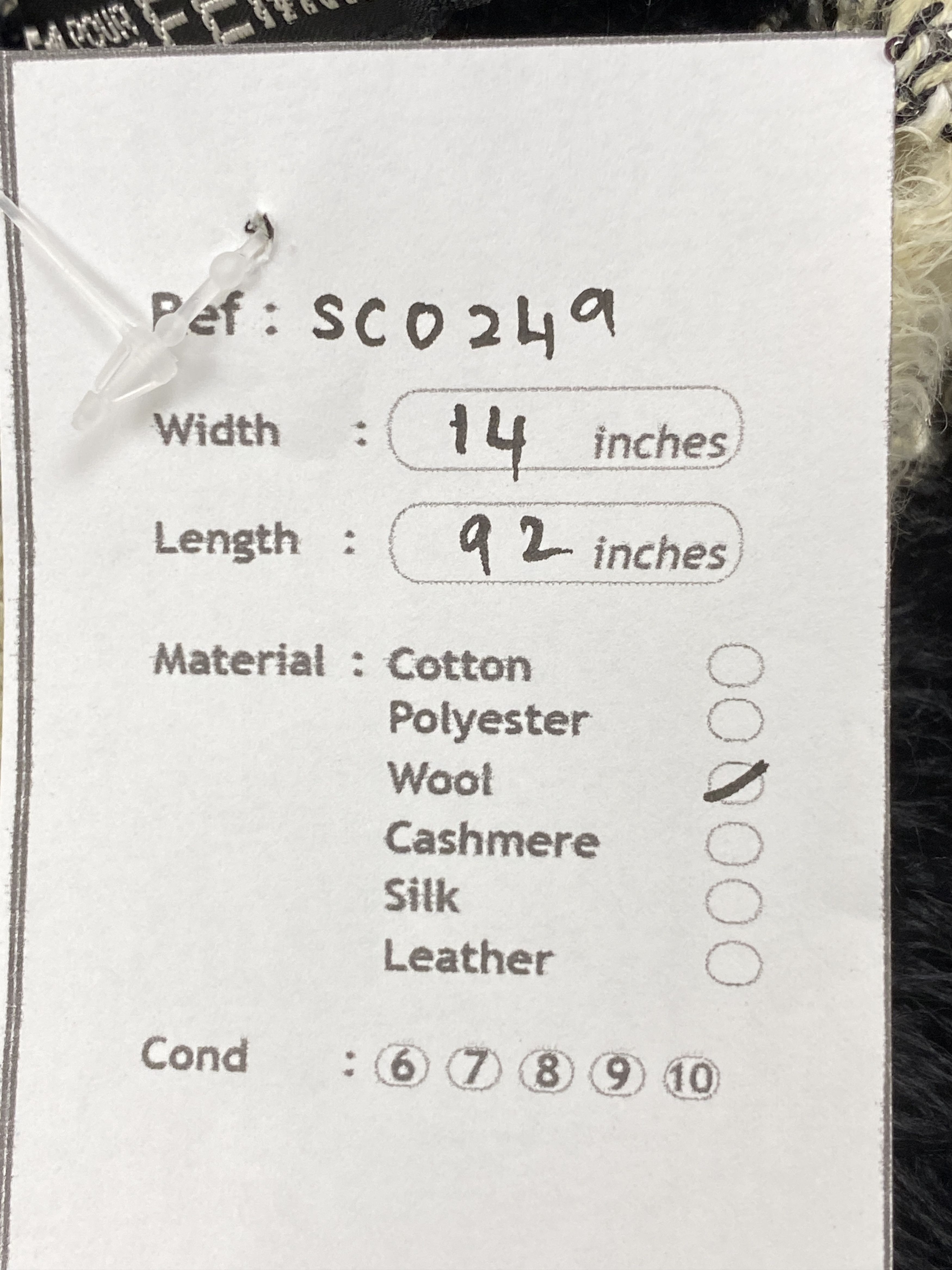 5351 POUR LES HOMMES 5351 Pour Les Hommes Knitted Scarf / Muffler SC0249 Size ONE SIZE - 8 Thumbnail