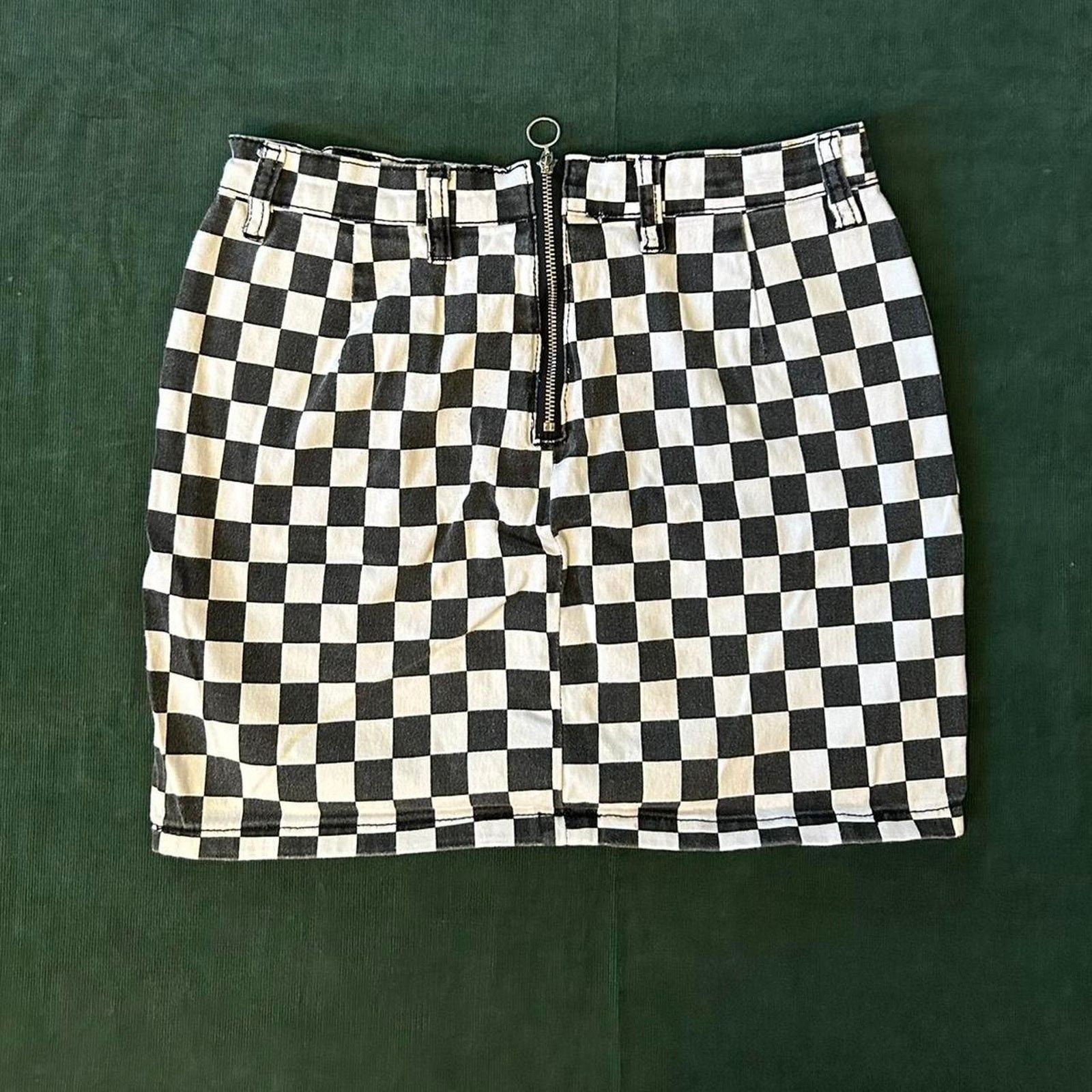 Other Racecar checked mini skirt Size M / US 6-8 / IT 42-44 - 1 Thumbnail