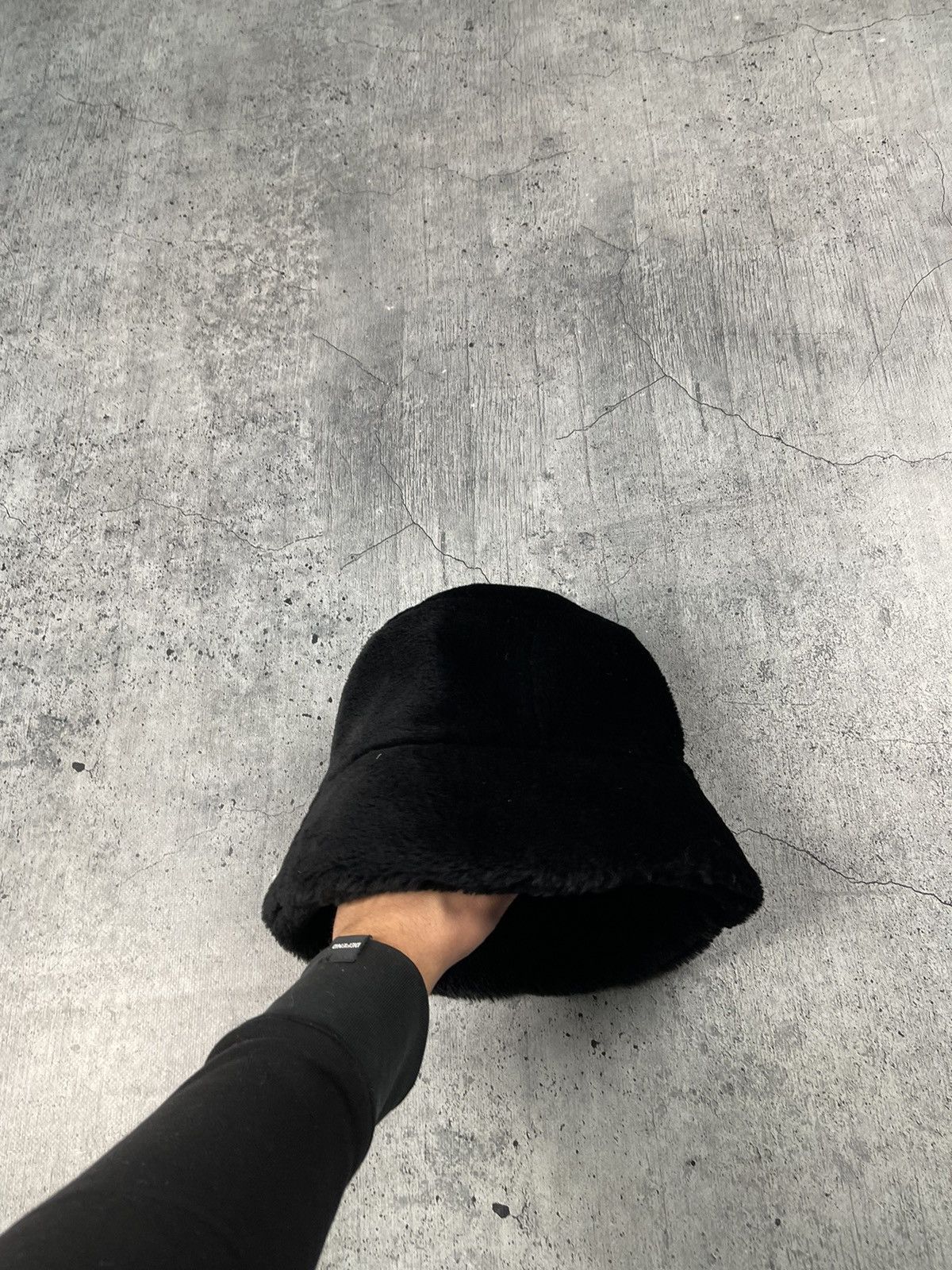 Japanese Brand × Vintage Vintage Fuzzy Mohair Panama Hat Y2K Drill Size ONE SIZE - 1 Thumbnail