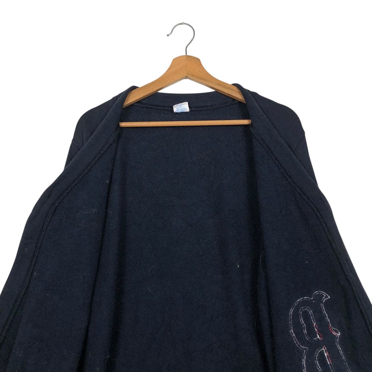 Vintage Champion Collegiate Knit Cardigan Big B Patch Crest Detail Size US L / EU 52-54 / 3 - 15 Thumbnail
