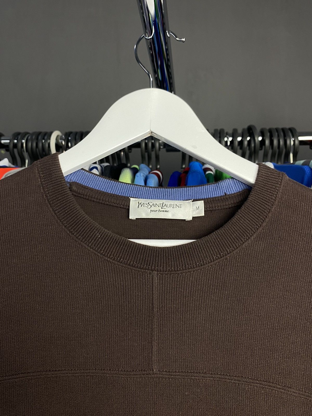 Yves Saint Laurent Vintage YSL Yves Saint Laurent Archival Boxy Sweatshirt M Size US M / EU 48-50 / 2 - 3 Thumbnail