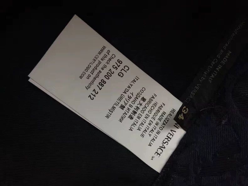 Versace Versace Medusa logo men's embossed jeans Size US 34 / EU 50 - 9 Thumbnail