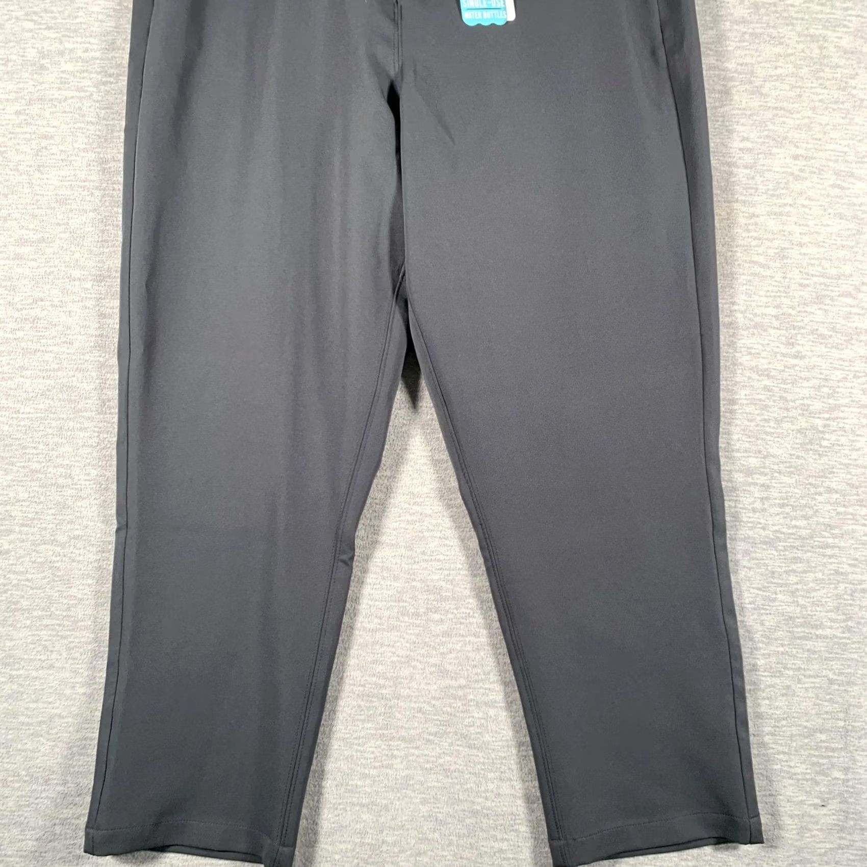 Vintage &Collar Dress Pants Mens 38x26 Gray Athletic Fit Stretch Tapered Casual Business Size US 38 / EU 54 - 3 Thumbnail