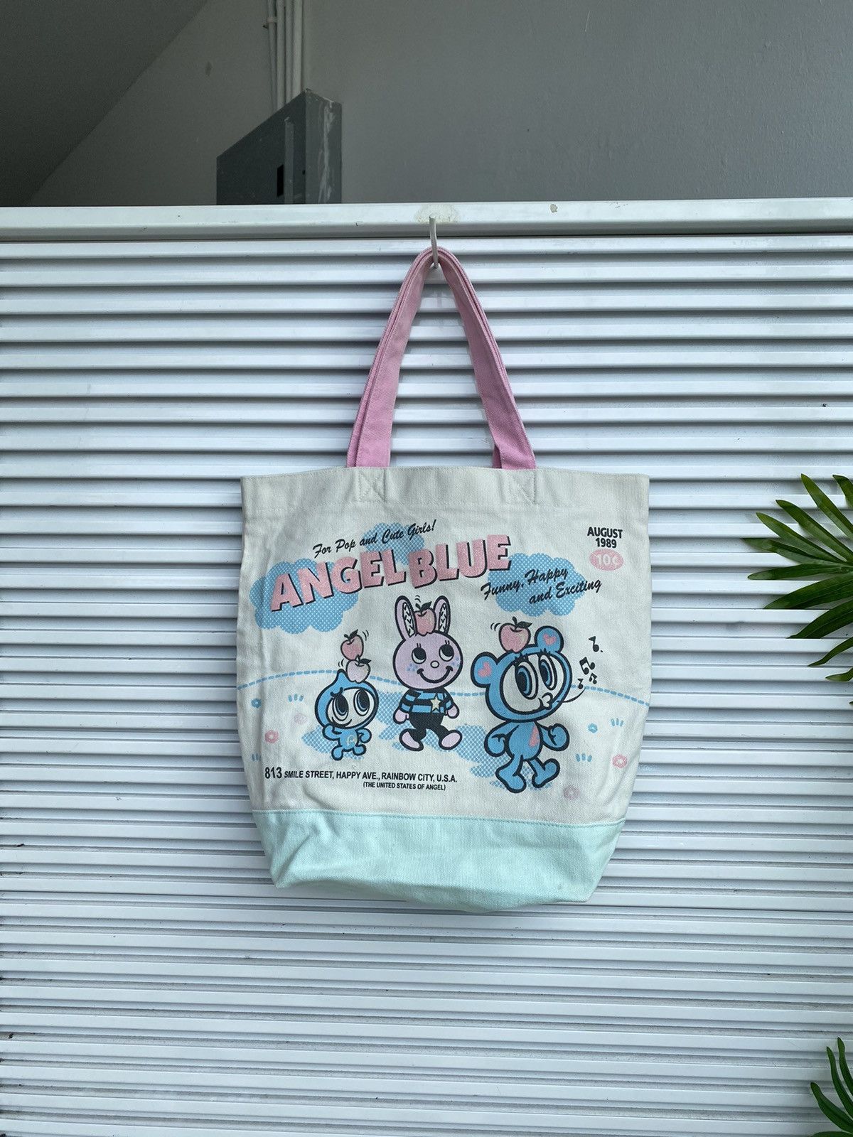 Angel Blue Vintage Angle Blue Hysteric Tote Bag / Travis Flacko Scott Size ONE SIZE - 1 Thumbnail