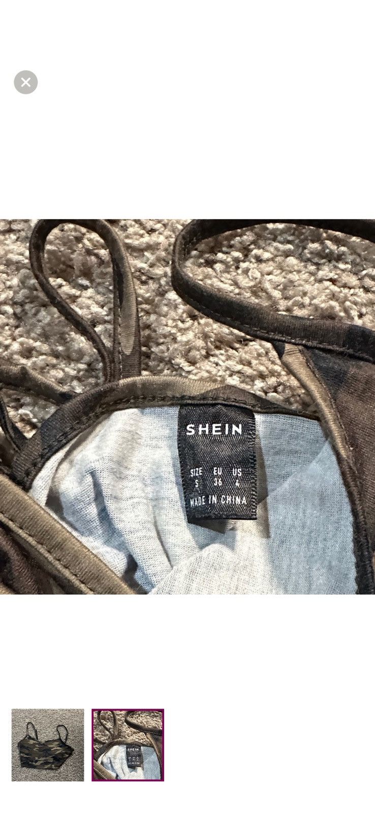 Other Cute cami cropped Size S / US 4 / IT 40 - 2 Thumbnail