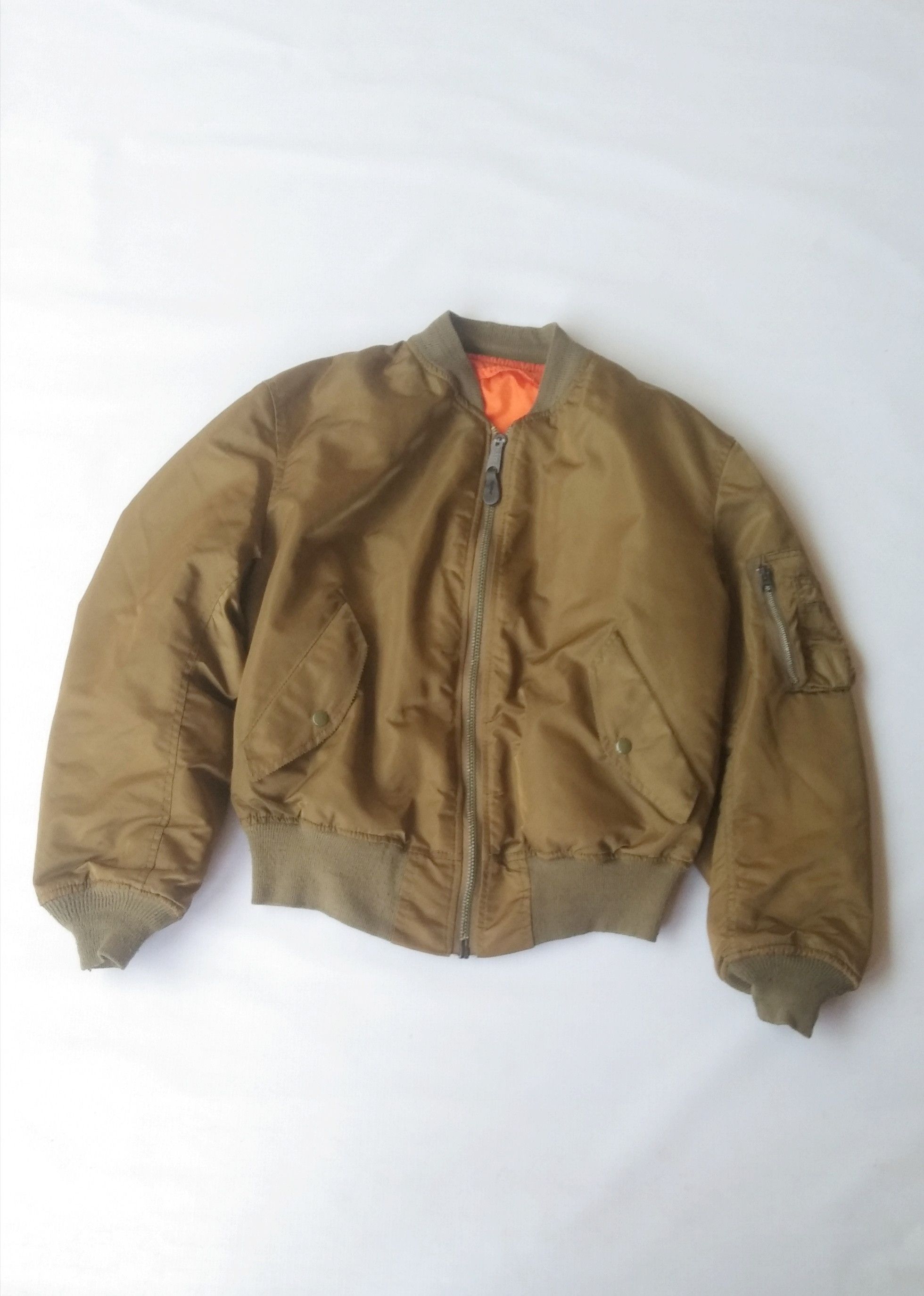 Alpha Industries Vtg alpha industries bomber jacket Size US L / EU 52-54 / 3 - 1 Thumbnail