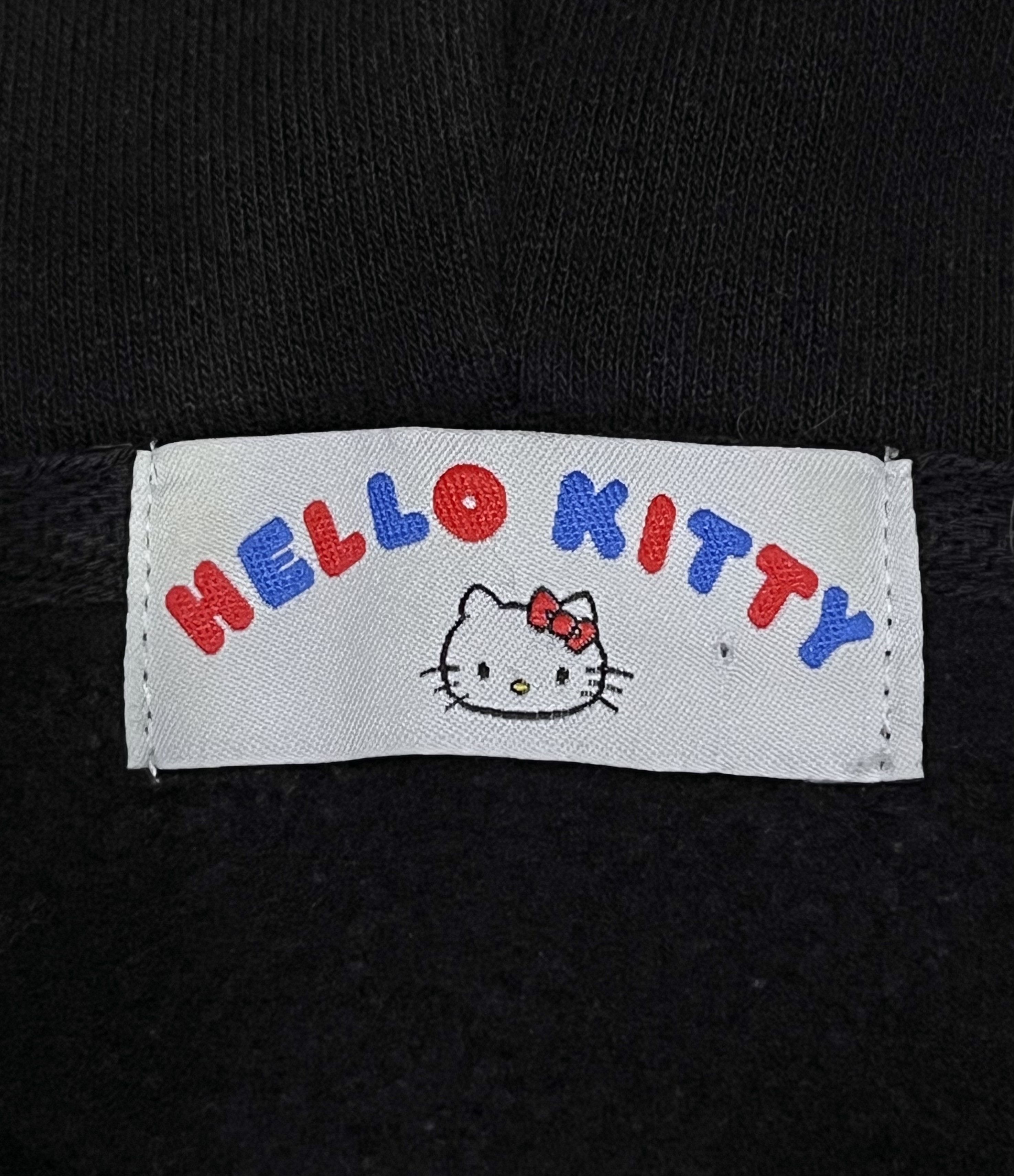 Anime ❤️ HELLO KITTY X APPLES Baggy Fit Black Sweater Hoodie Size M / US 6-8 / IT 42-44 - 8 Thumbnail