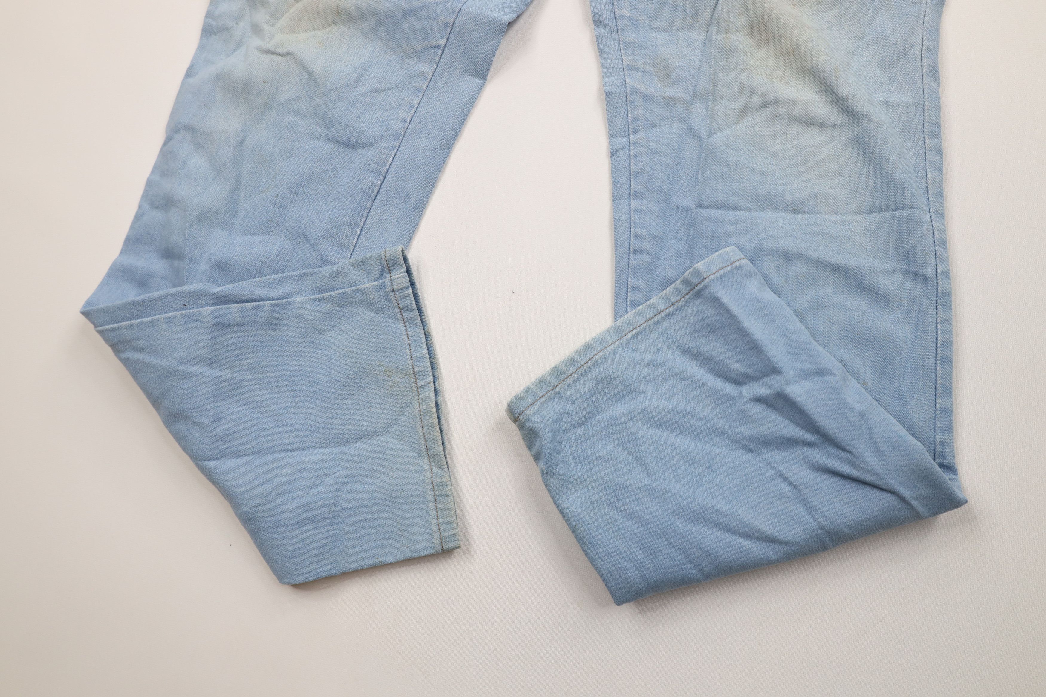 Vintage Vintage 90s Lee Flared Bootcut Denim Jeans Pants Blue USA Size US 34 / EU 50 - 7 Thumbnail