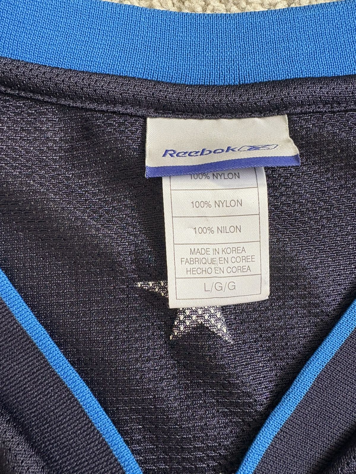 Reebok “Devin Harris” (Signed) black and blue jersey Size US L / EU 52-54 / 3 - 4 Thumbnail