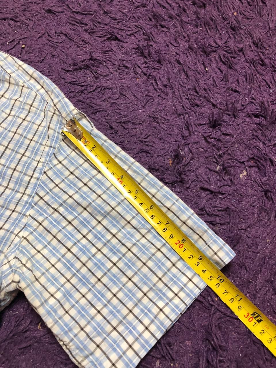 Burberry Thomas Burberry SHORT Sleeve Check Shirt Size US L / EU 52-54 / 3 - 13 Thumbnail
