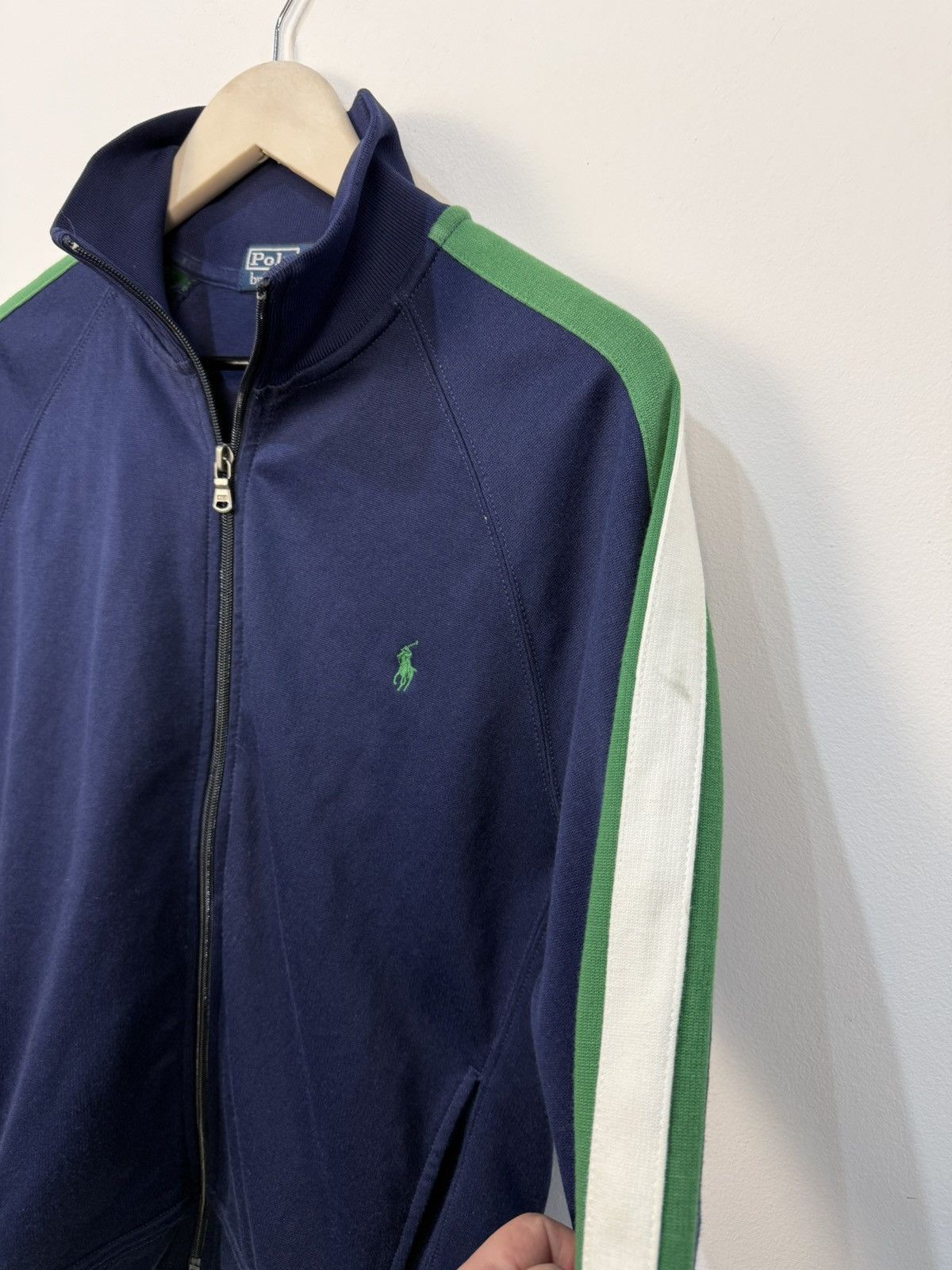Polo Ralph Lauren Polo Ralph Lauren Vintage Zip Blue Sweatshirt Size US S / EU 44-46 / 1 - 7 Thumbnail