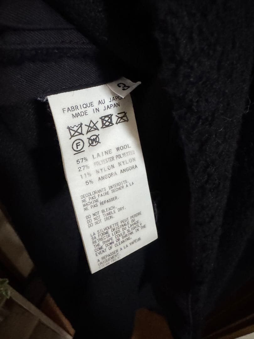 Yohji Yamamoto yohji yamamoto POUR HOMME/side slit long knit Size US L / EU 52-54 / 3 - 5 Thumbnail