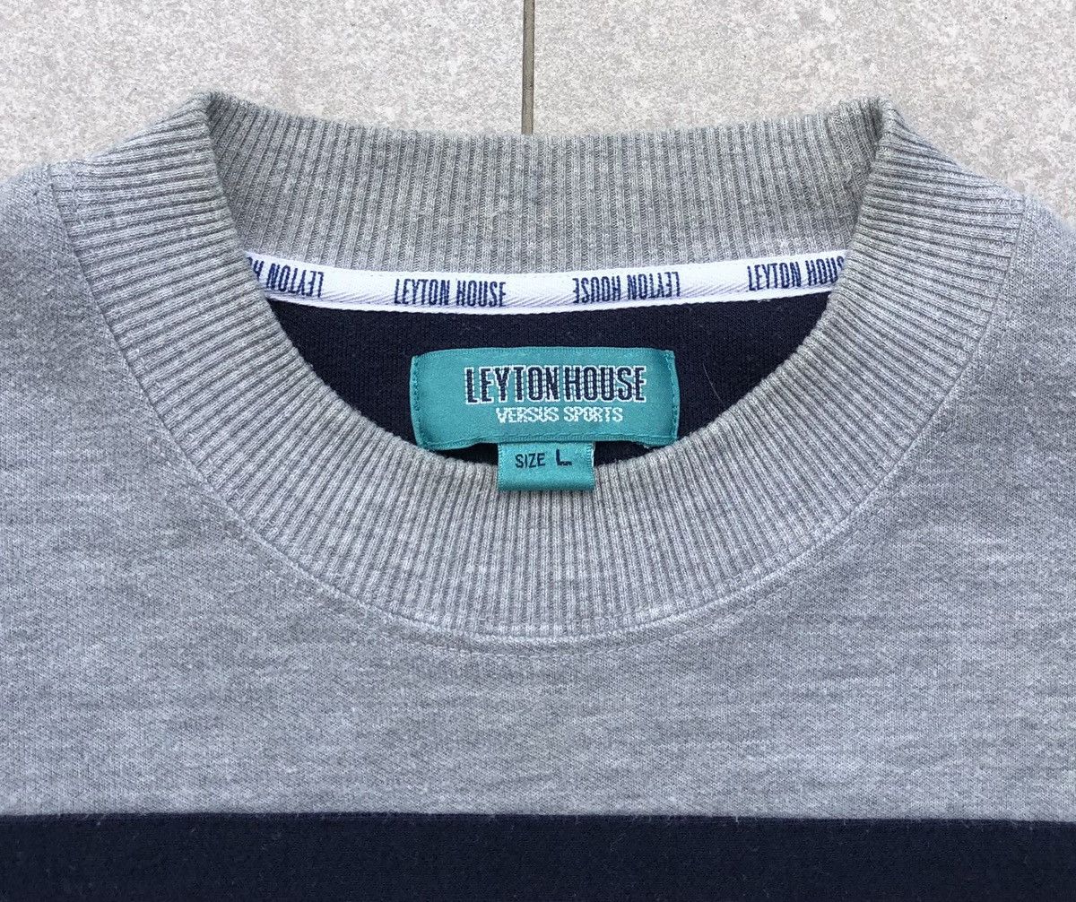 Vintage VTG Leyton House Versus Sports Embroidered Spellout Crewneck Size US L / EU 52-54 / 3 - 11 Thumbnail