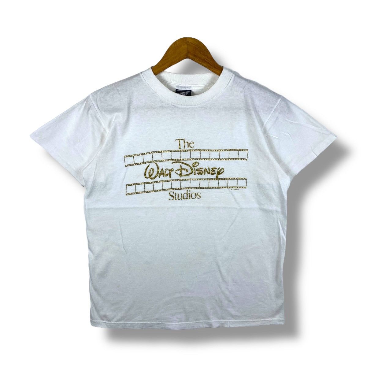 Disney Vintage 80's The WALT DISNEY Studios Glitter Print Graphic Size US M / EU 48-50 / 2 - 1 Thumbnail