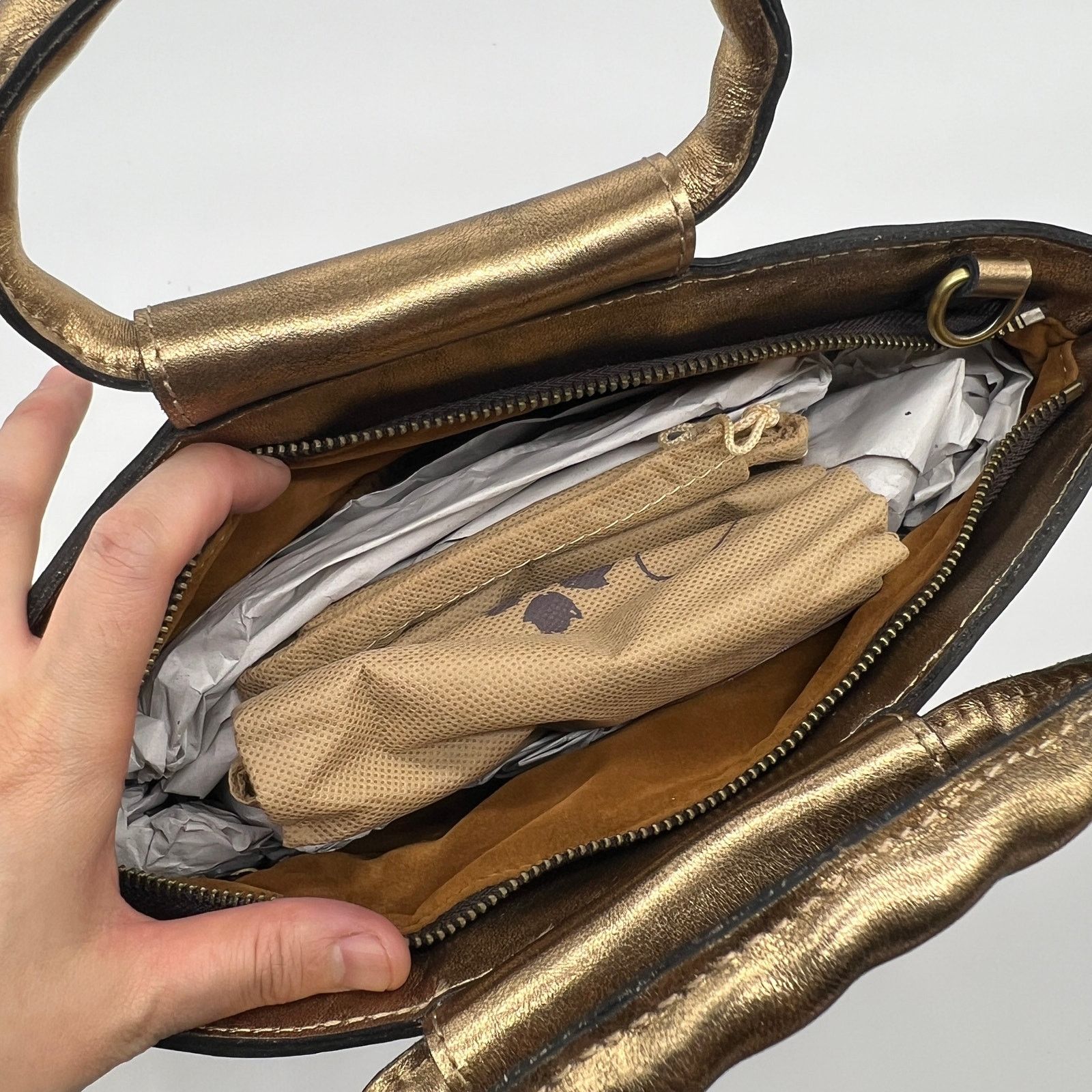 Other Patricia Nash Leather Ossi Satchel with Crossbody Size ONE SIZE - 6 Thumbnail
