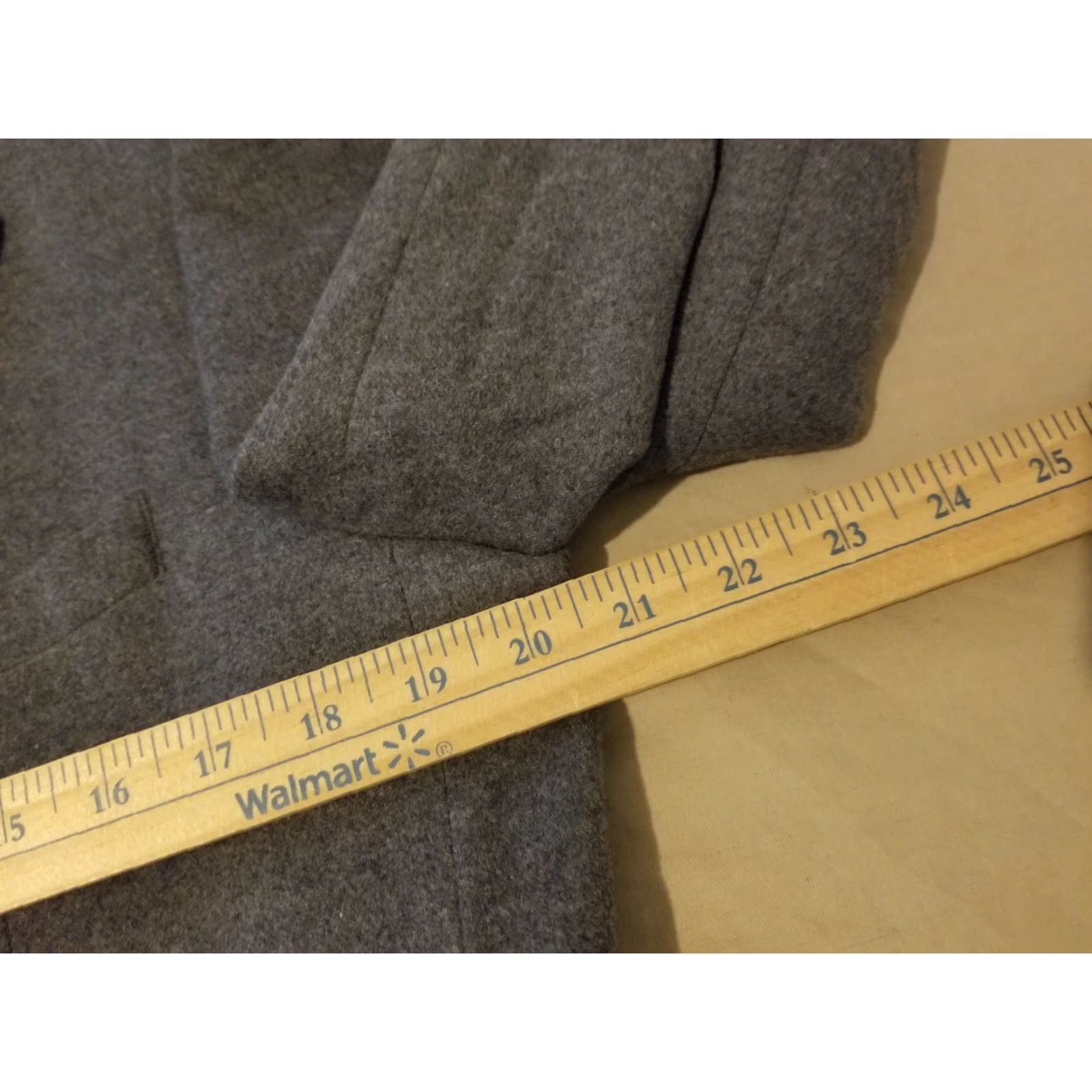 Jos. A. Bank Jos. A. Bank Wool Silk Sports Jacket Blazer 40L Gray Mens 3-in-1 Regular Wool Blazer Sports Gray Size 40R - 3 Thumbnail