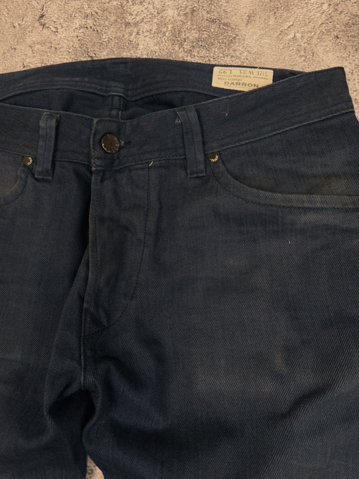 Diesel Diesel Men Vintage Darron Slim Tapered Dark Blue Size W31 Size US 31 - 8 Thumbnail