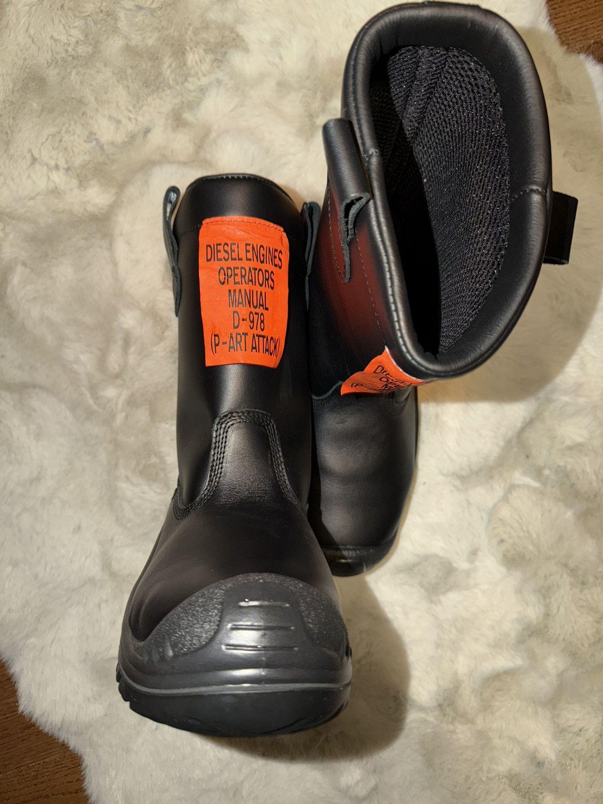 Diesel Diesel Black H-Woodkut CH Boots Size US 7.5 / EU 40-41 - 11 Thumbnail