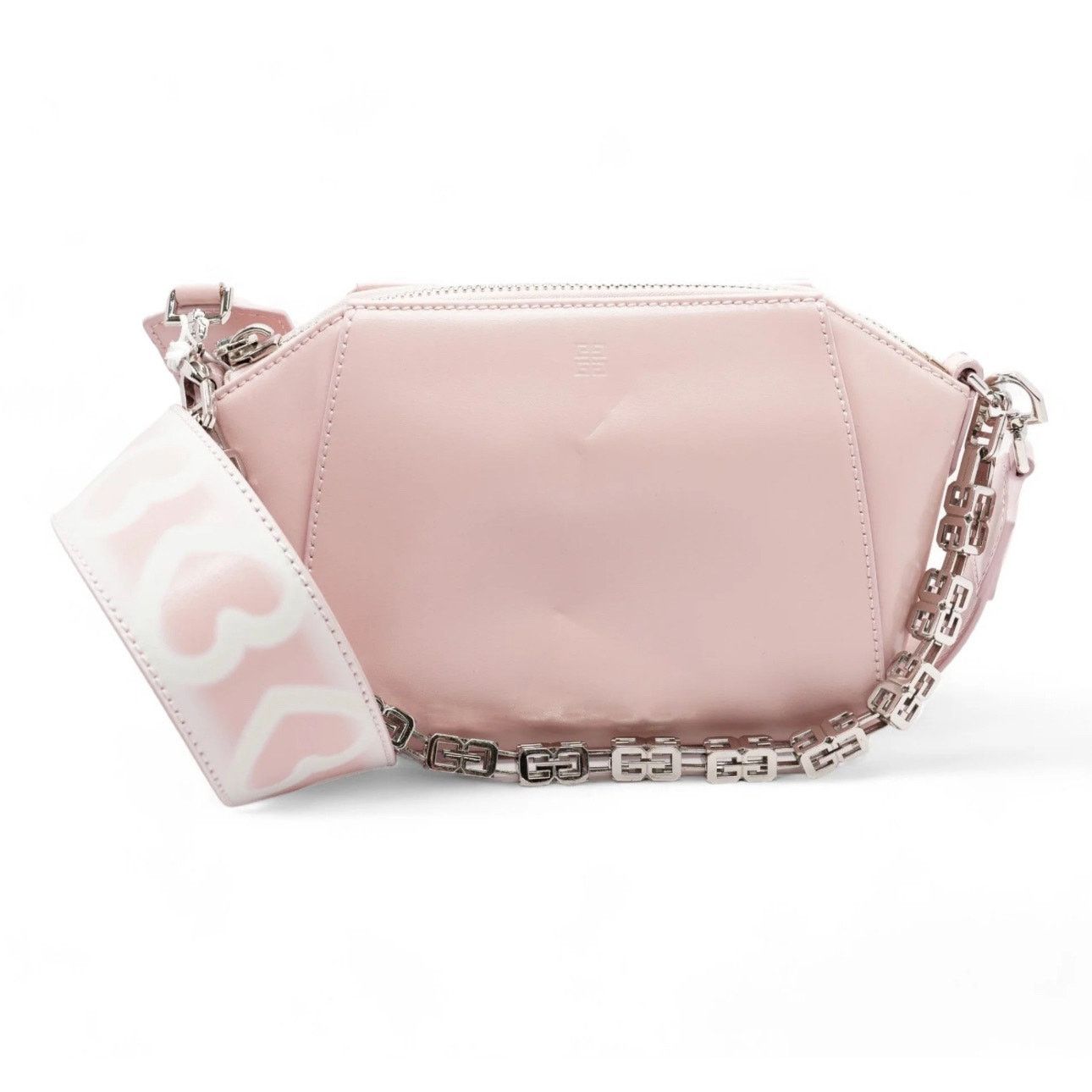 Givenchy x Chito Antigona Bag With Tag Effect Heart Print