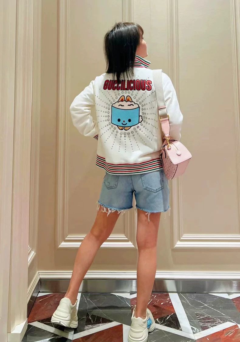 Gucci Gucci Kawaii rhinestone jacket 2501-Nextarrow Size US S / EU 44-46 / 1 - 6 Thumbnail