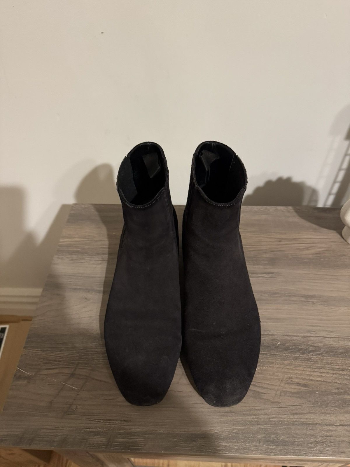 Balenciaga Balenciaga Man Black Suede Boots 44 Size US 11 / EU 44 - 2 Thumbnail