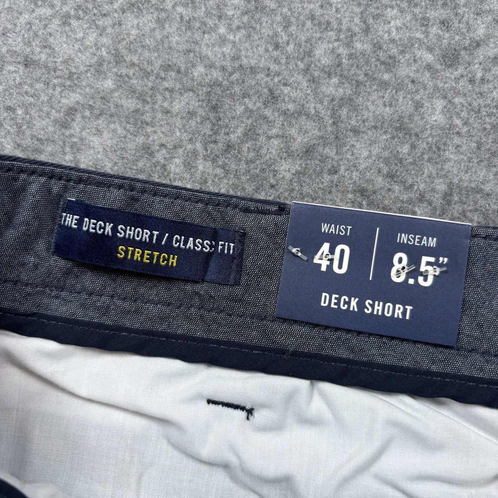 Nautica Nautica Classic Fit Deck Shorts Navy Blue Mens 40x8.5 NWT Size US 40 / EU 56 - 5 Thumbnail