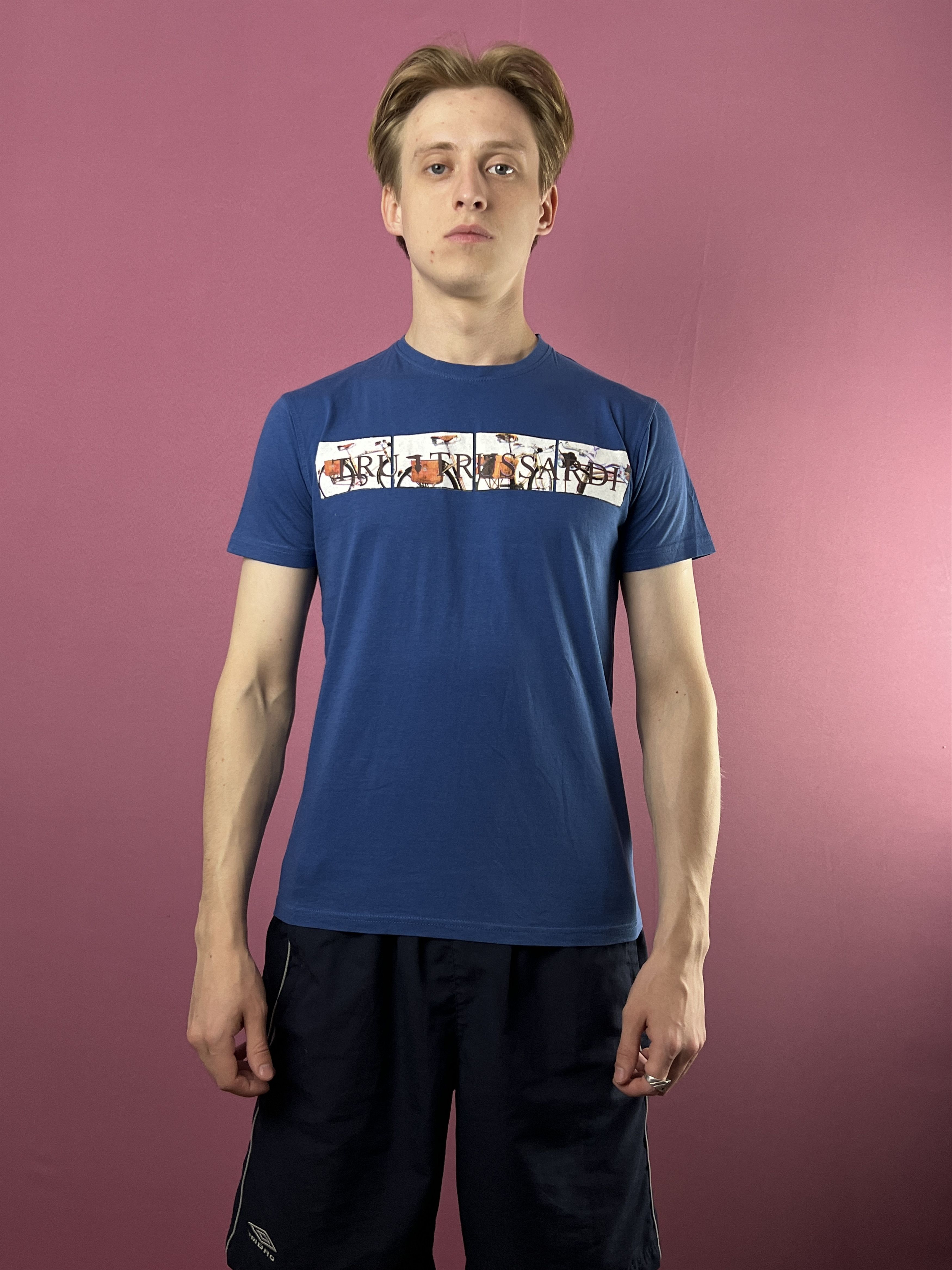 Trussardi Tru Trussardi Vintage Men's T-Shirt - M Size US M / EU 48-50 / 2 - 1 Thumbnail