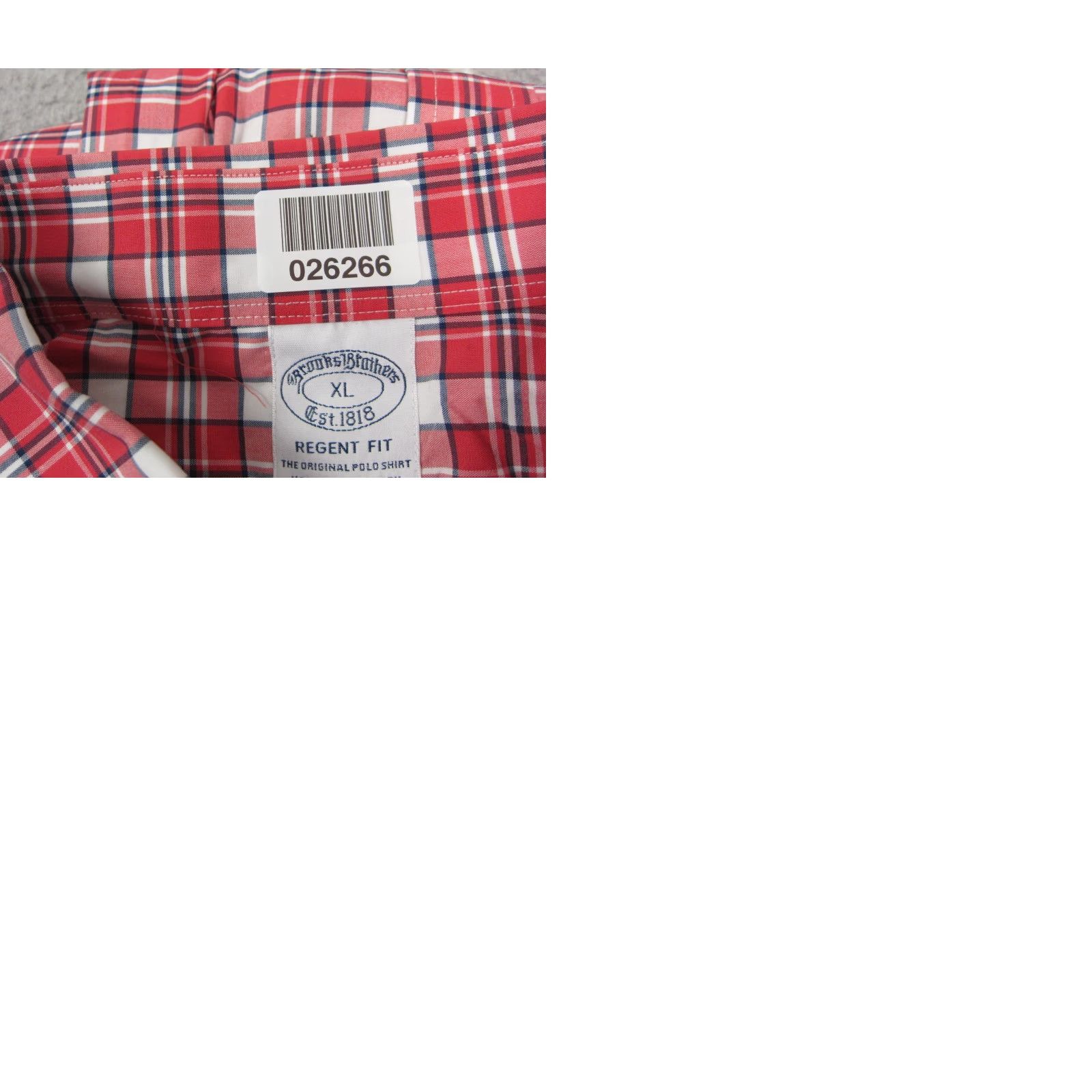 Brooks Brothers Brooks Brothers Shirt XL Red Plaid Regent Supima Cotton Button-Up Long Sleeve Mens Regular Fit Vintage: No Size US XL / EU 56 / 4 - 9 Thumbnail
