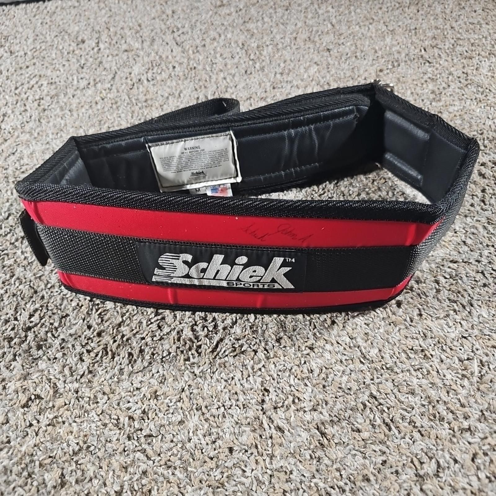 Other Schiek Sports M Nylon Weight Lifting Belt Size ONE SIZE - 1 Thumbnail