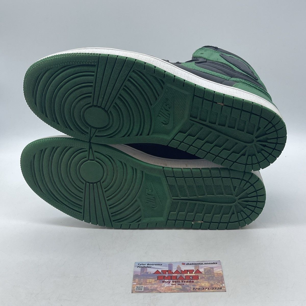 Jordan Brand Air Jordan 1 high pine green 2.0 Size US 8.5 / EU 41-42 - 7 Thumbnail