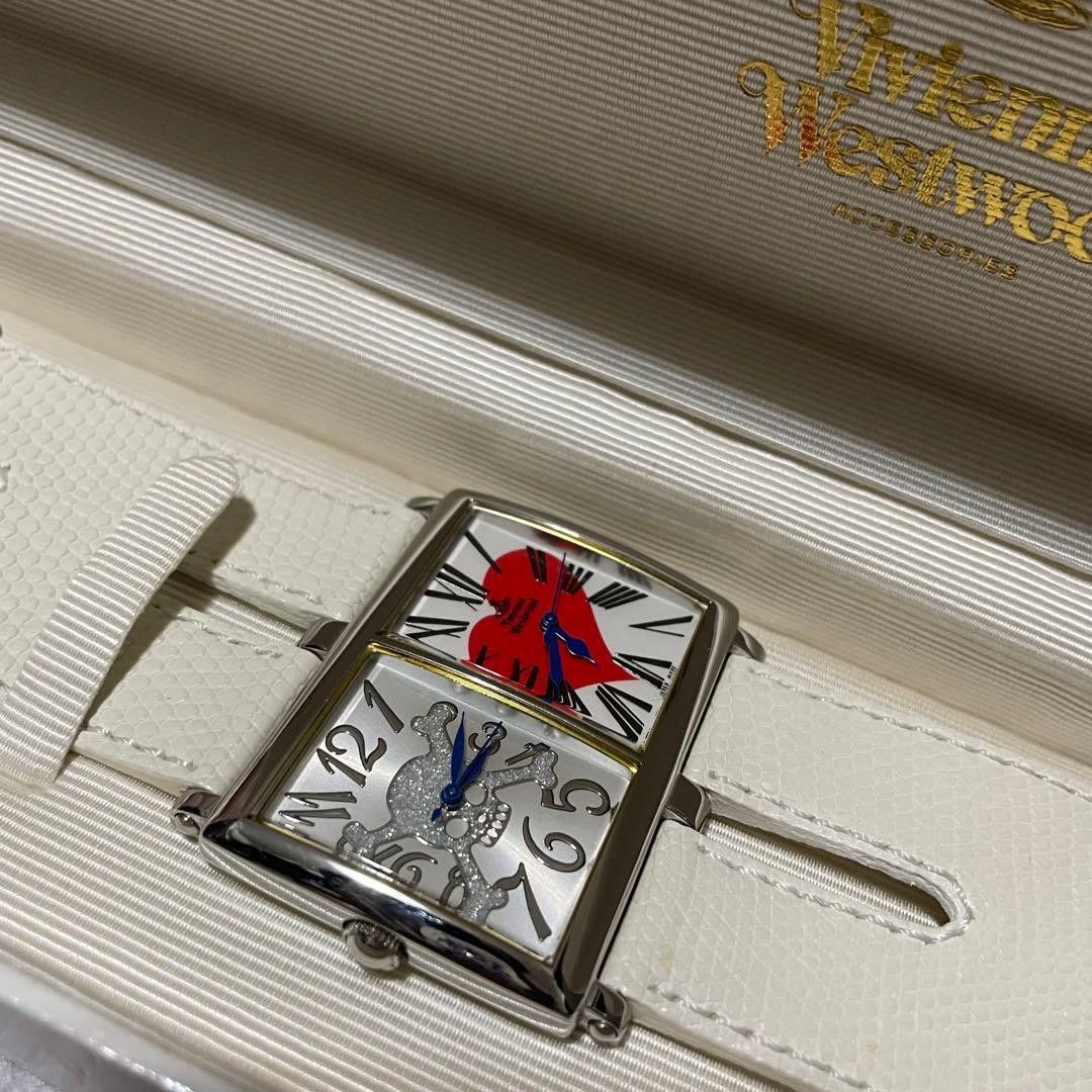 Vivienne Westwood VIVIENNE WESTWOOD Double-Face Watch White One Size Size ONE SIZE - 3 Thumbnail