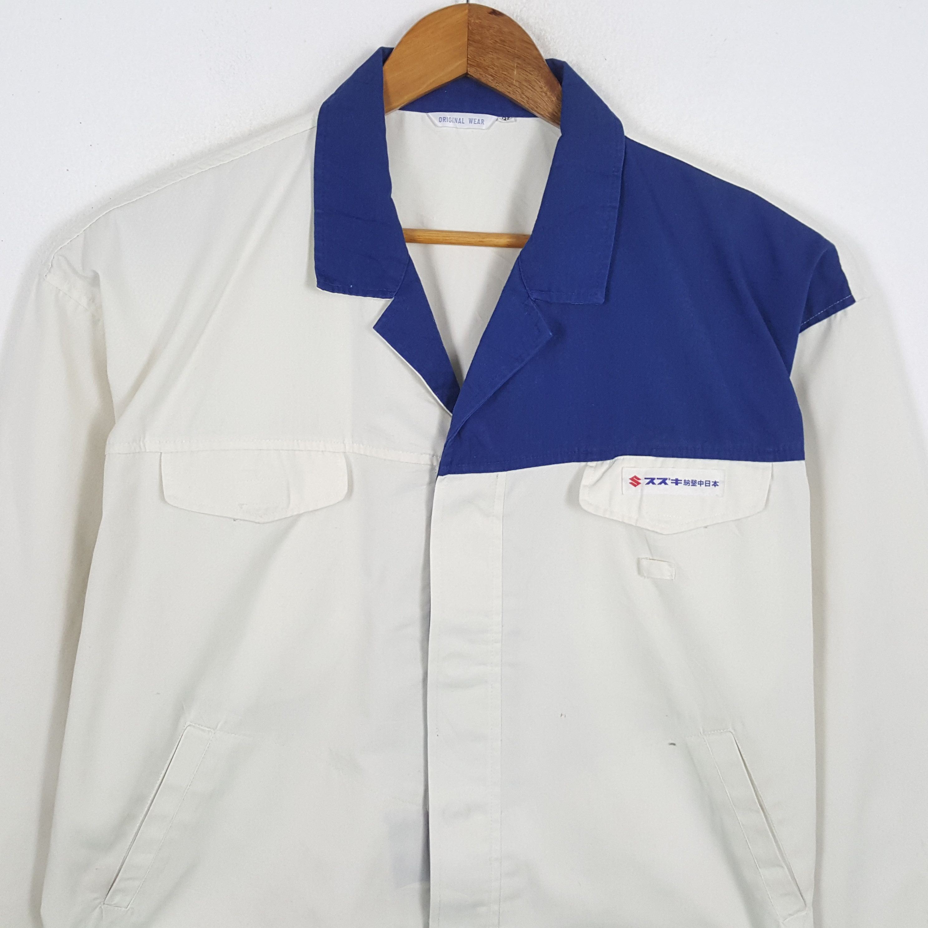 Vintage Vintage SUZUKI Japanese Motorsports Racing Jacket Size US XL / EU 56 / 4 - 2 Thumbnail
