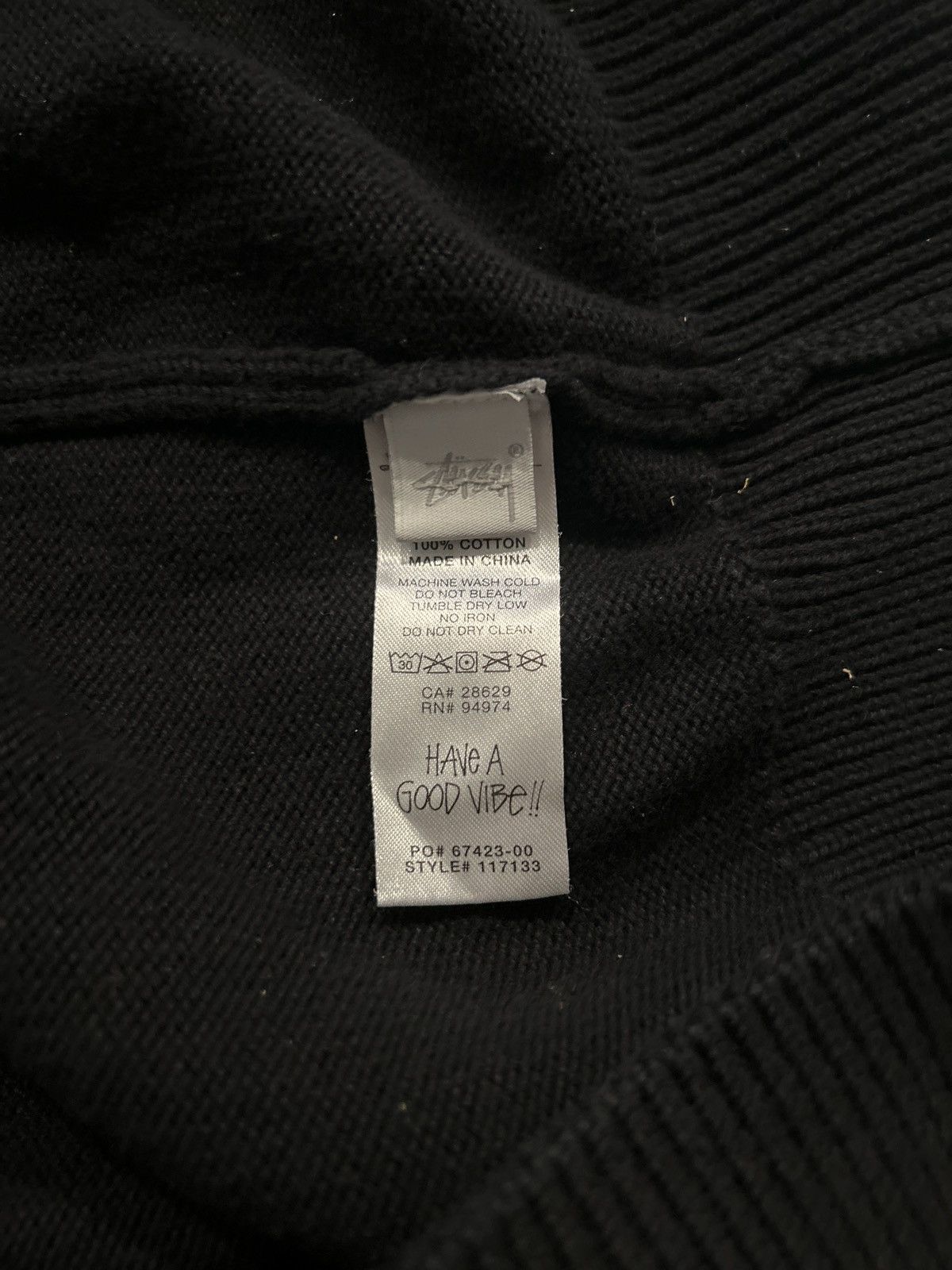 Stussy Stussy SS Knit Sweater Size US M / EU 48-50 / 2 - 5 Thumbnail