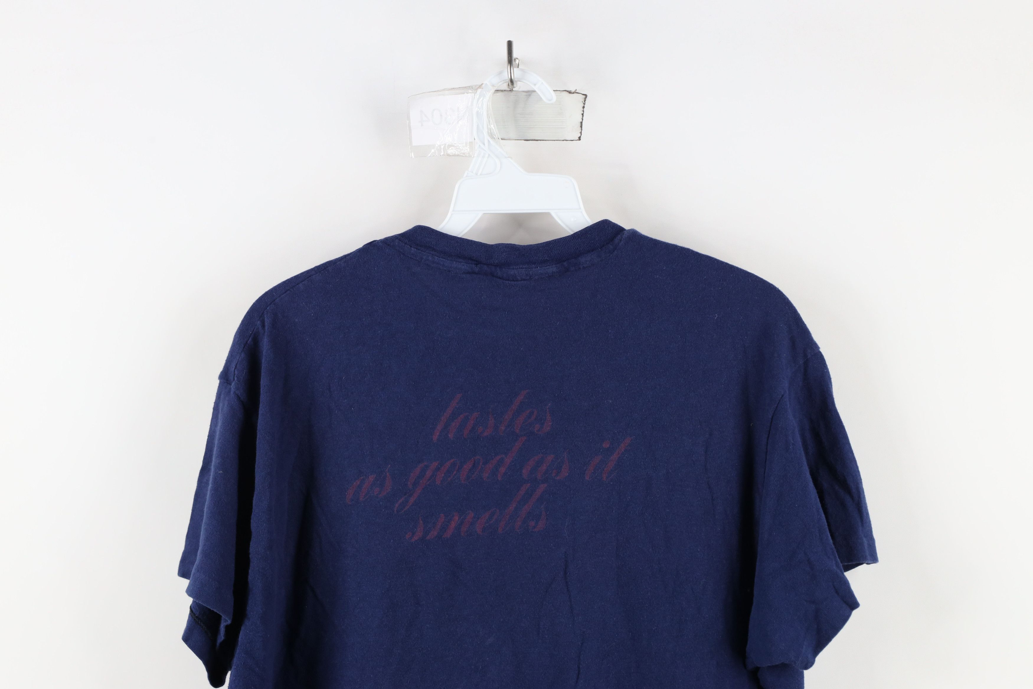 Hanes × Vintage Vintage 80s Hanes Raleigh Aromatic Tobacco T-Shirt USA Size US XL / EU 56 / 4 - 14 Thumbnail