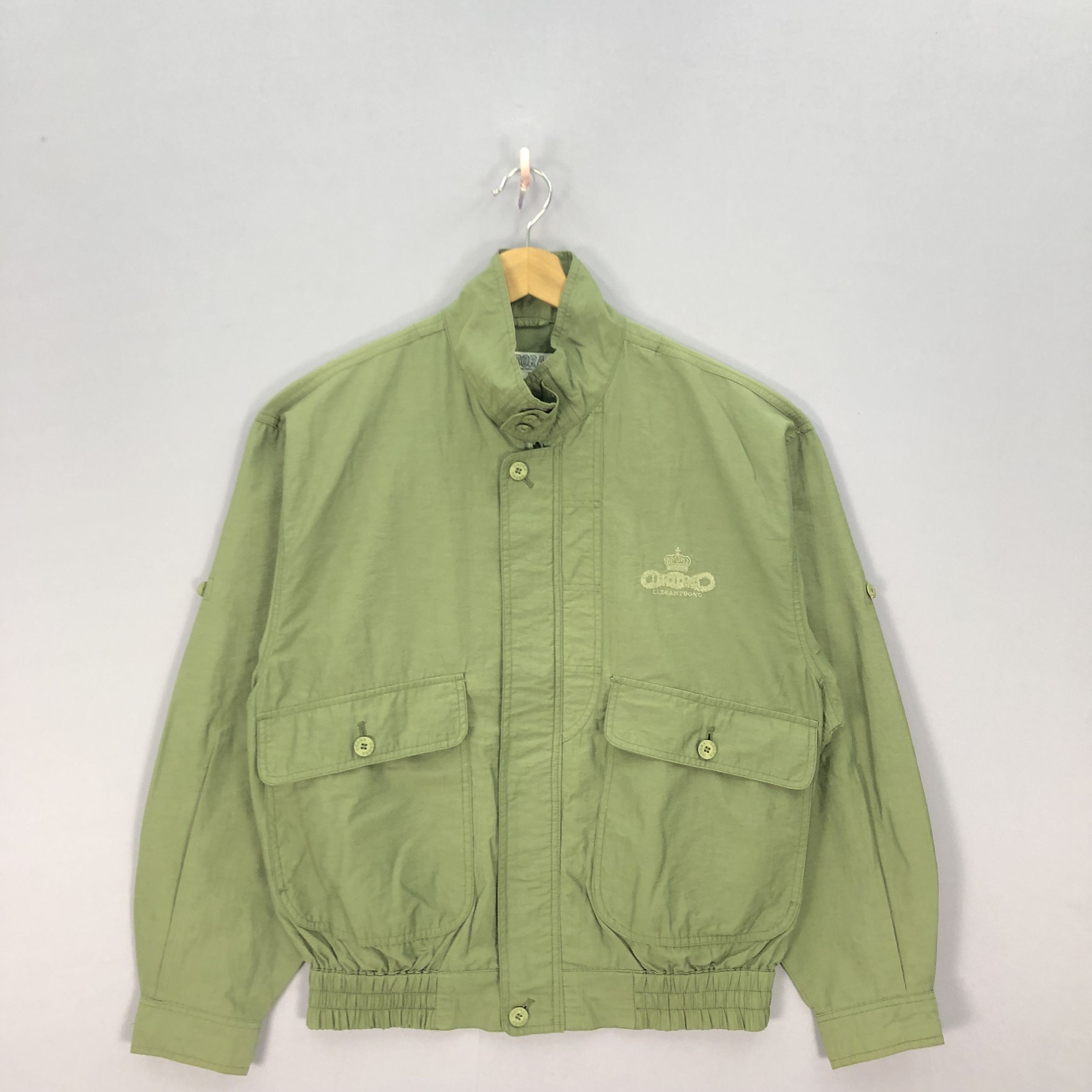 Japanese Brand Vintage 90s Orora Crown Windbreaker Zipper Japanese Jacket Size US XL / EU 56 / 4 - 2 Thumbnail