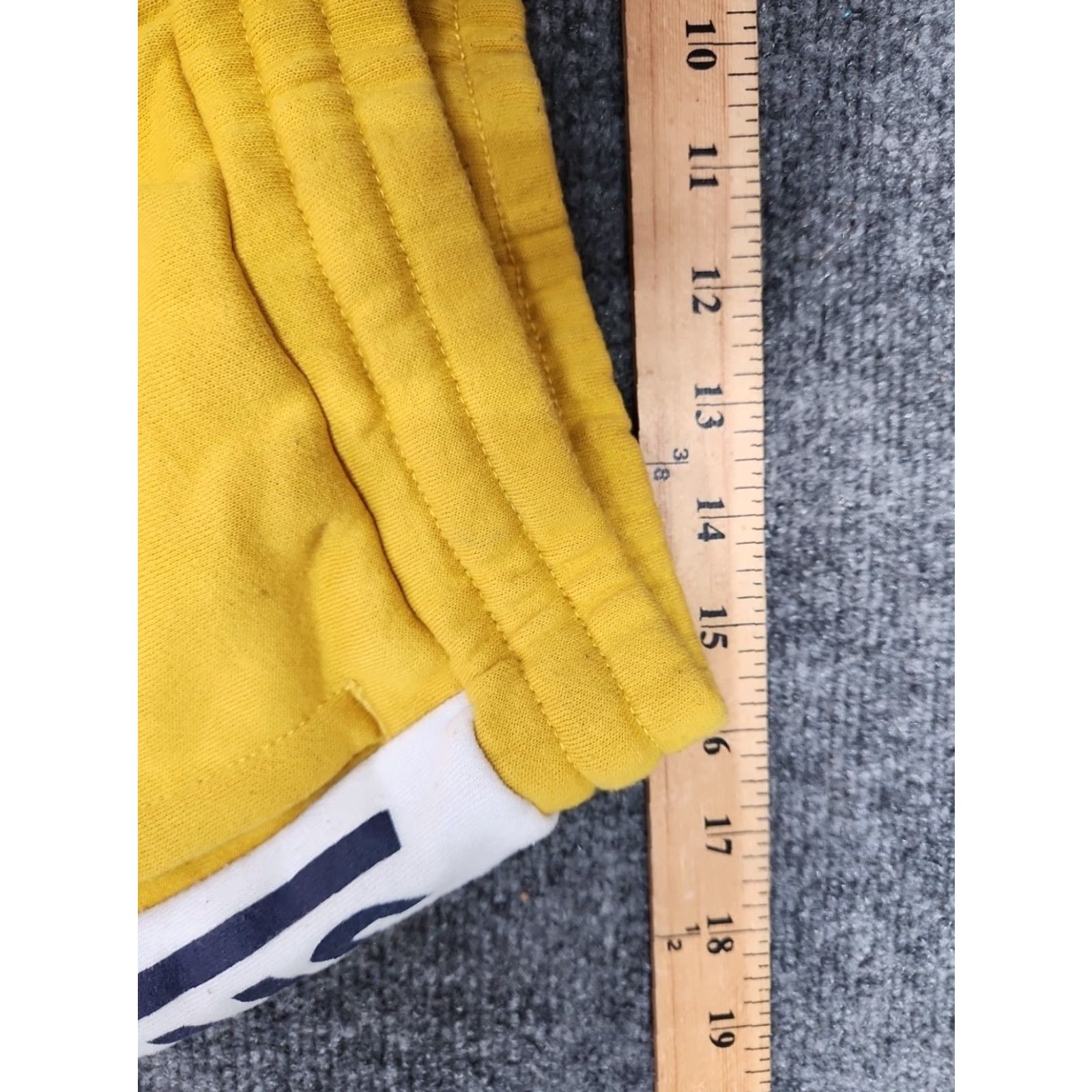 Vans VANS Pants Men Large Yellow Warm Up Drawstring Sweatpants Men's Regular L Yellow Sweatpants Size US 33 - 7 Thumbnail
