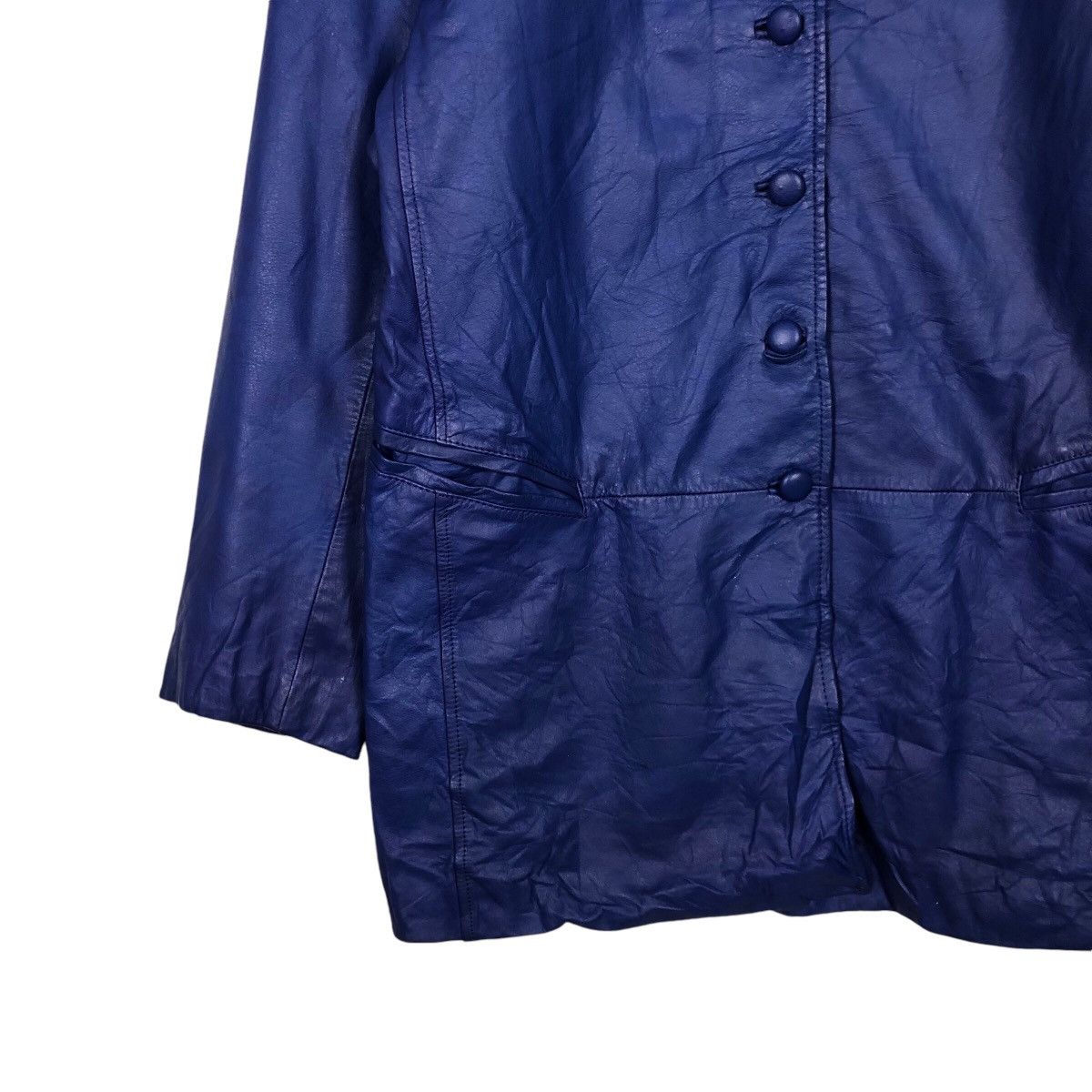 Japanese Brand 📌Vintage Leather Jacket Unknown Brand Japan Size US M / EU 48-50 / 2 - 5 Thumbnail
