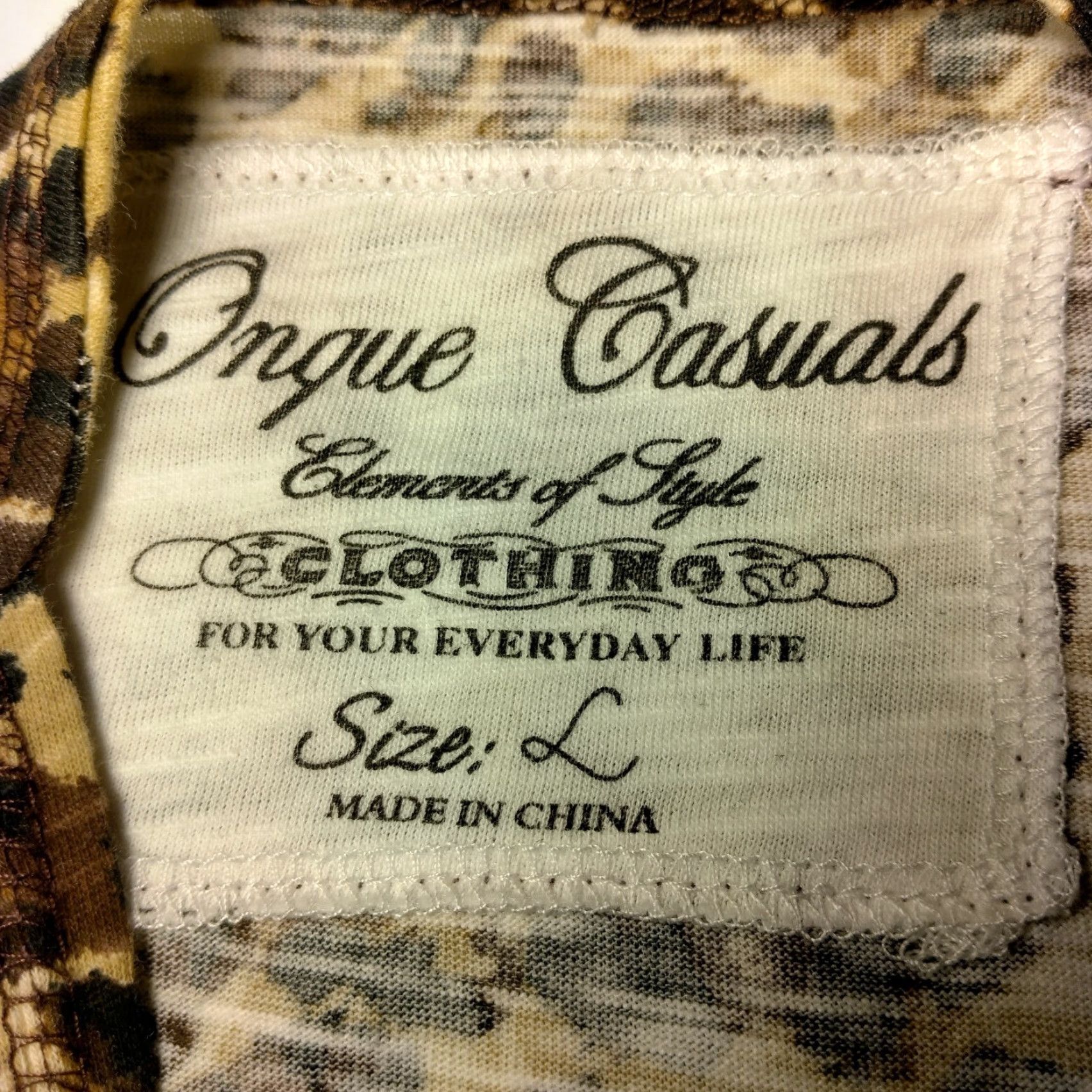 Vintage VINTAGE Onque Casuals Women's Knit Cardigan Large Animal Print Cheetah Leopard Open Front Brown Size L / US 10 / IT 46 - 5 Thumbnail