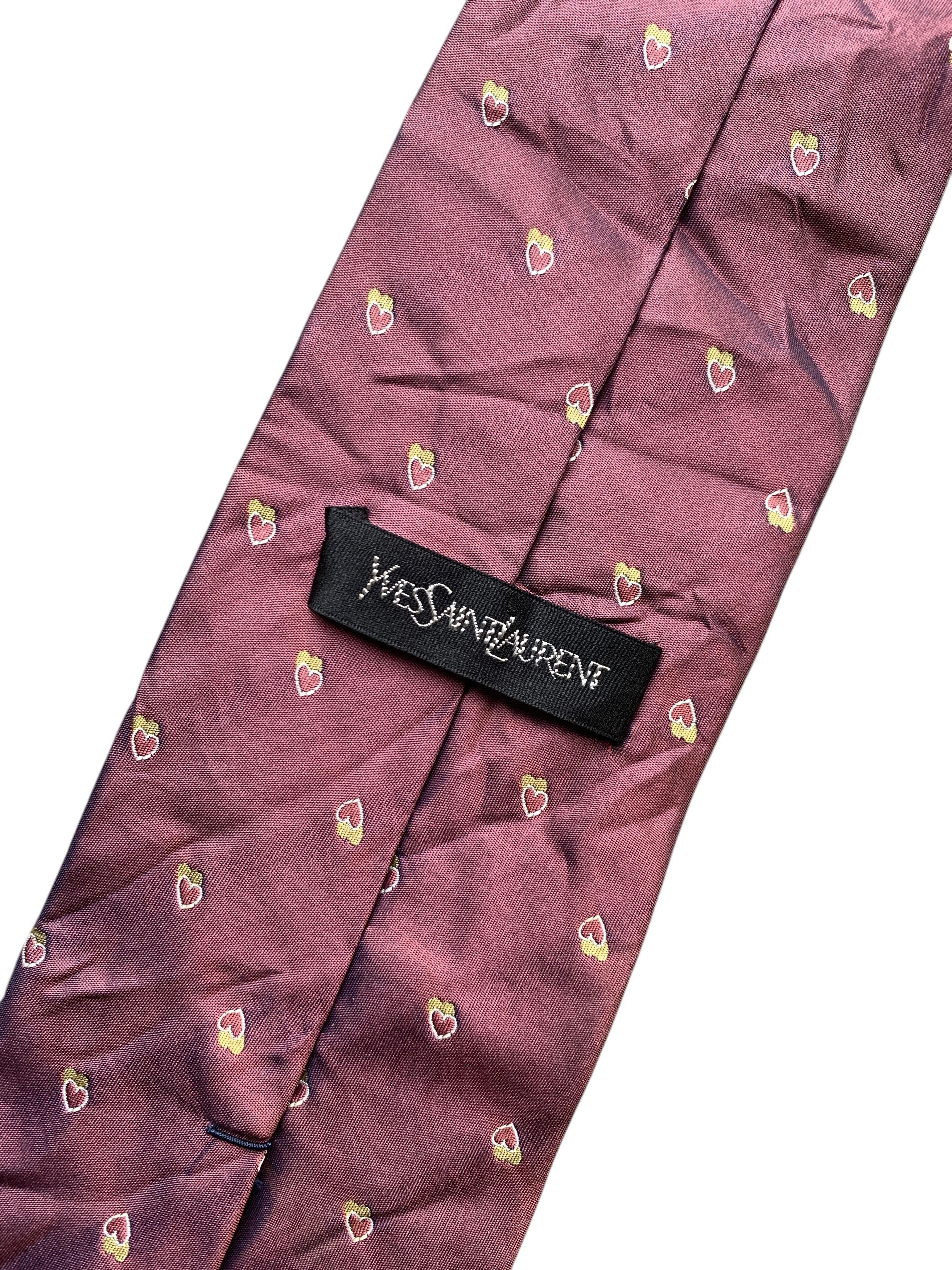 Yves Saint Laurent Yves Saint Laurent Monogram Vintage YSLSatin Tie Size ONE SIZE - 6 Thumbnail