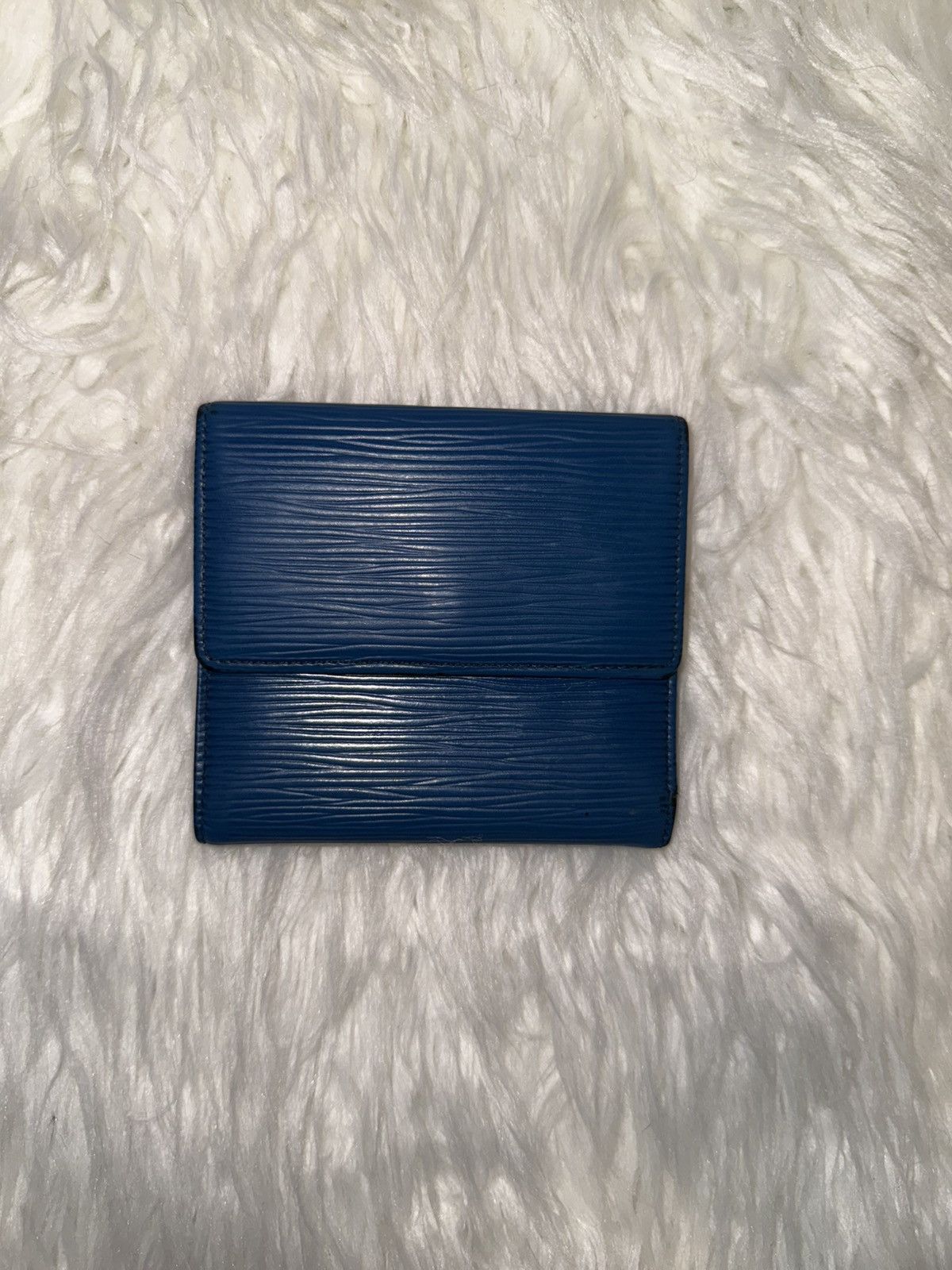 Louis Vuitton Louis Vuitton Blue Epi Wallet Size ONE SIZE - 6 Thumbnail