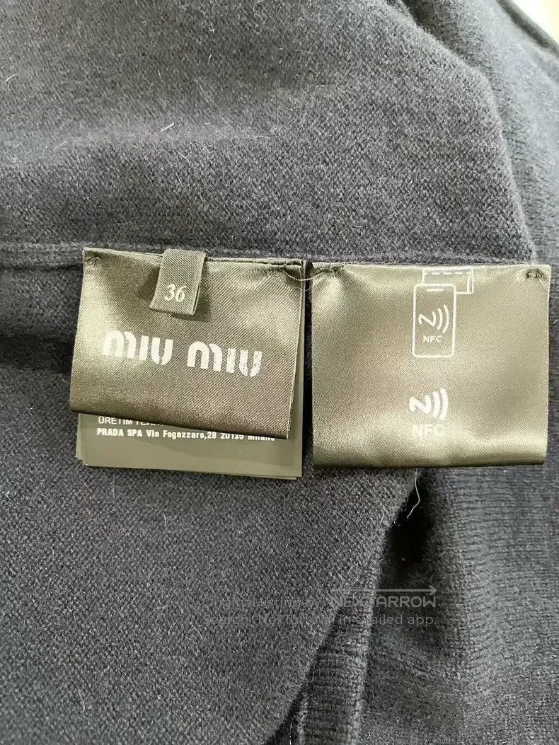 Miu Miu Miu Miu 36 New cashmere knitted short sleeves in autumn and Size S / US 4 / IT 40 - 5 Thumbnail