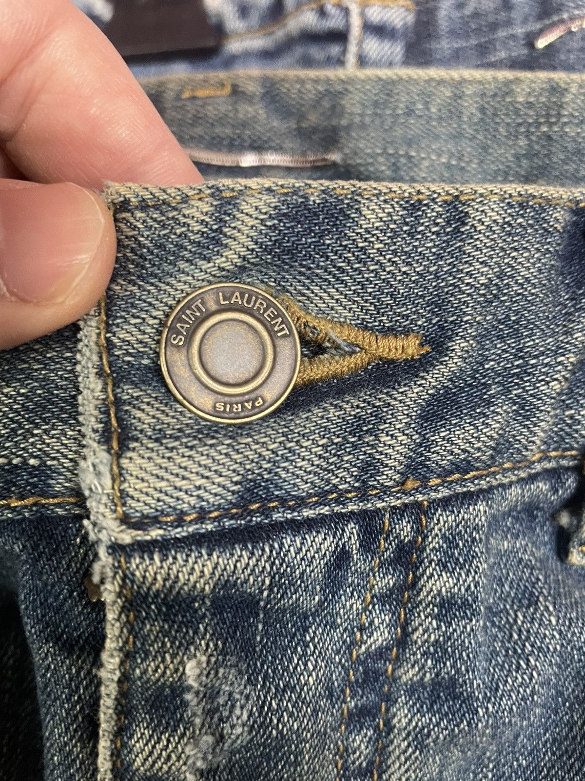 Saint Laurent Paris 15fw Saint Laurent Hedi Slimane D02 Jeans Size US 30 / EU 46 - 5 Thumbnail