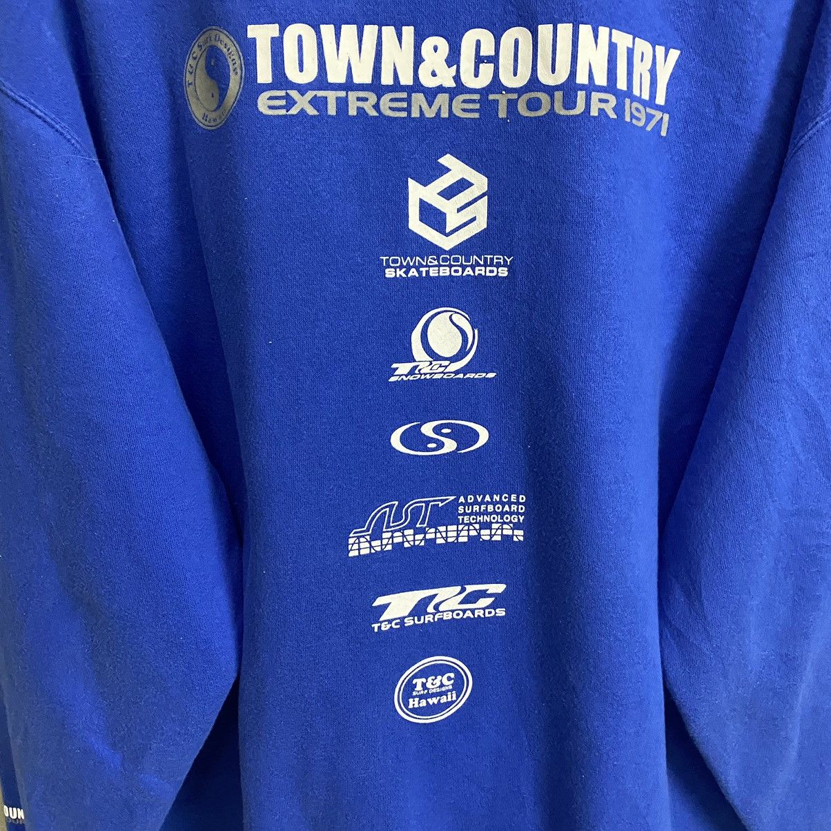 Japanese Brand Surf Style T&C Hawaii surf design sweatshirt Size US XL / EU 56 / 4 - 10 Thumbnail