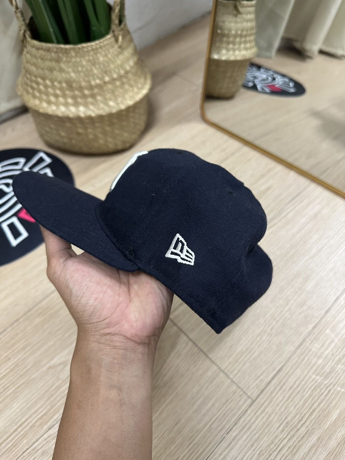 MLB × New York Yankees × Vintage New York Yankees Exclusive For MLB Players On Field Cap Size ONE SIZE - 4 Thumbnail