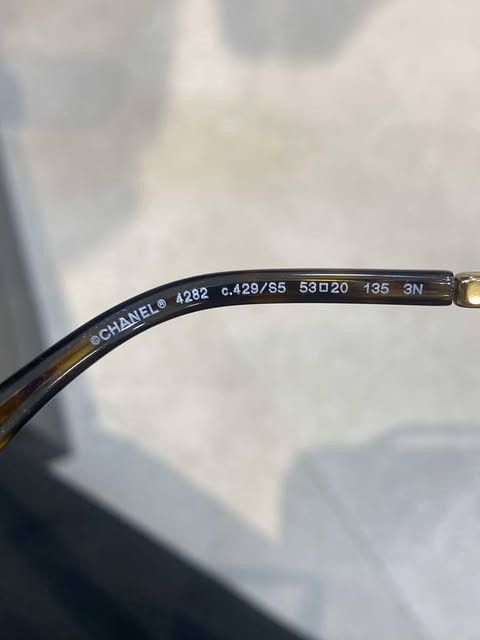 Chanel CHANEL 0CH4282 C429S5 Sunglasses Size ONE SIZE - 3 Thumbnail